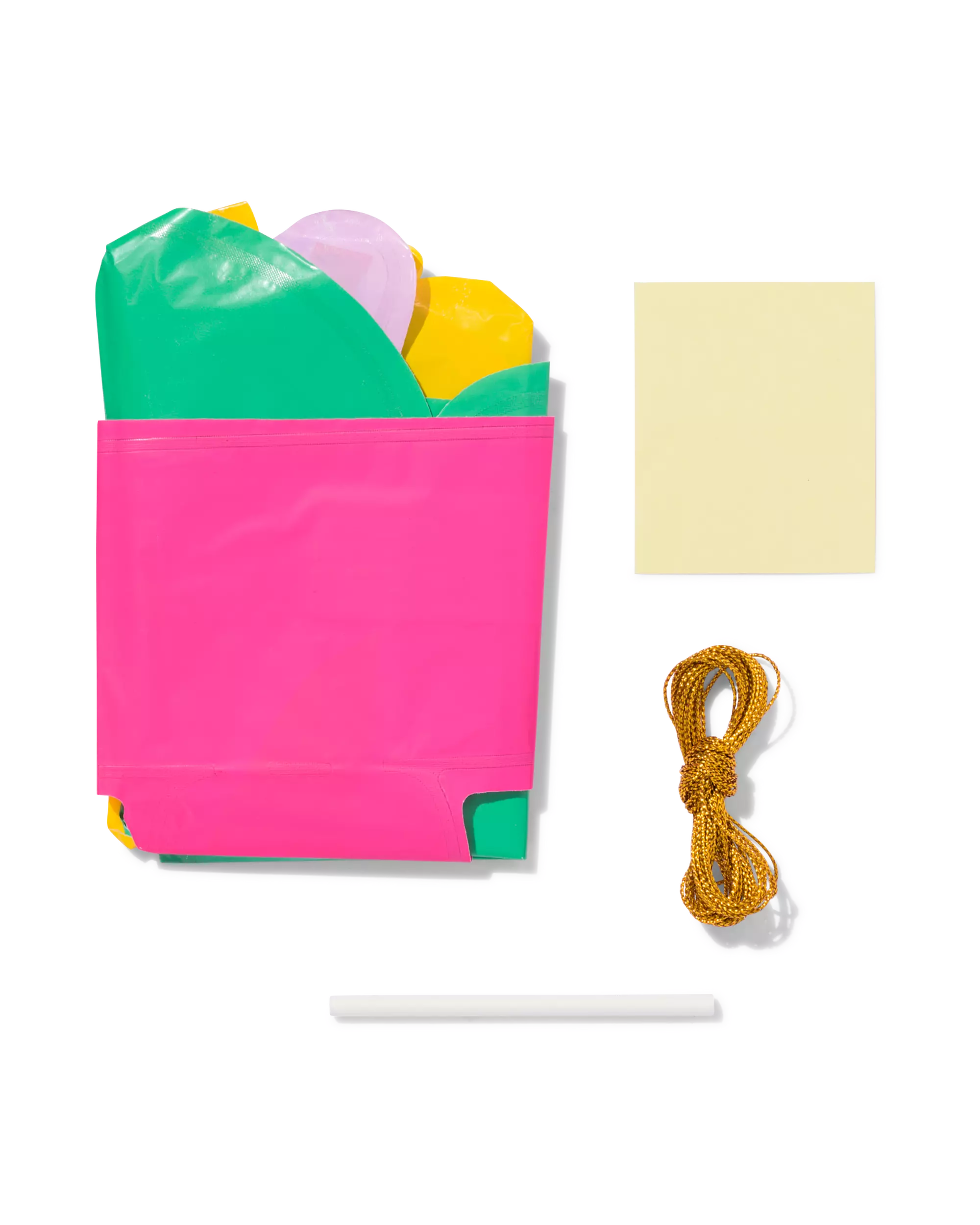 Folienballongirlande Happy Birthday 20 cm bunt