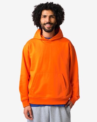 hoodie homme Maarten CM orange orange - 2100030ORANGE - HEMA