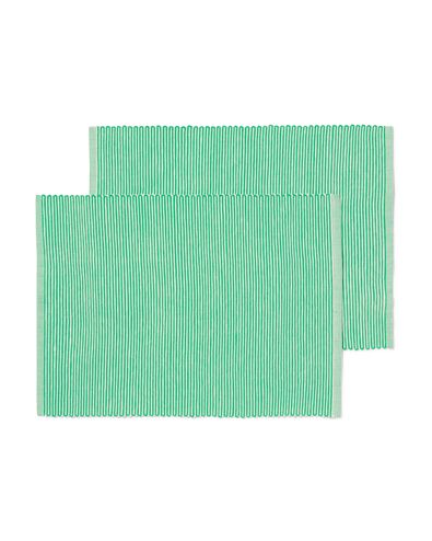 sets de table 35x45 c&ocirc;tes - 2 pi&egrave;ces - 5330026 - HEMA