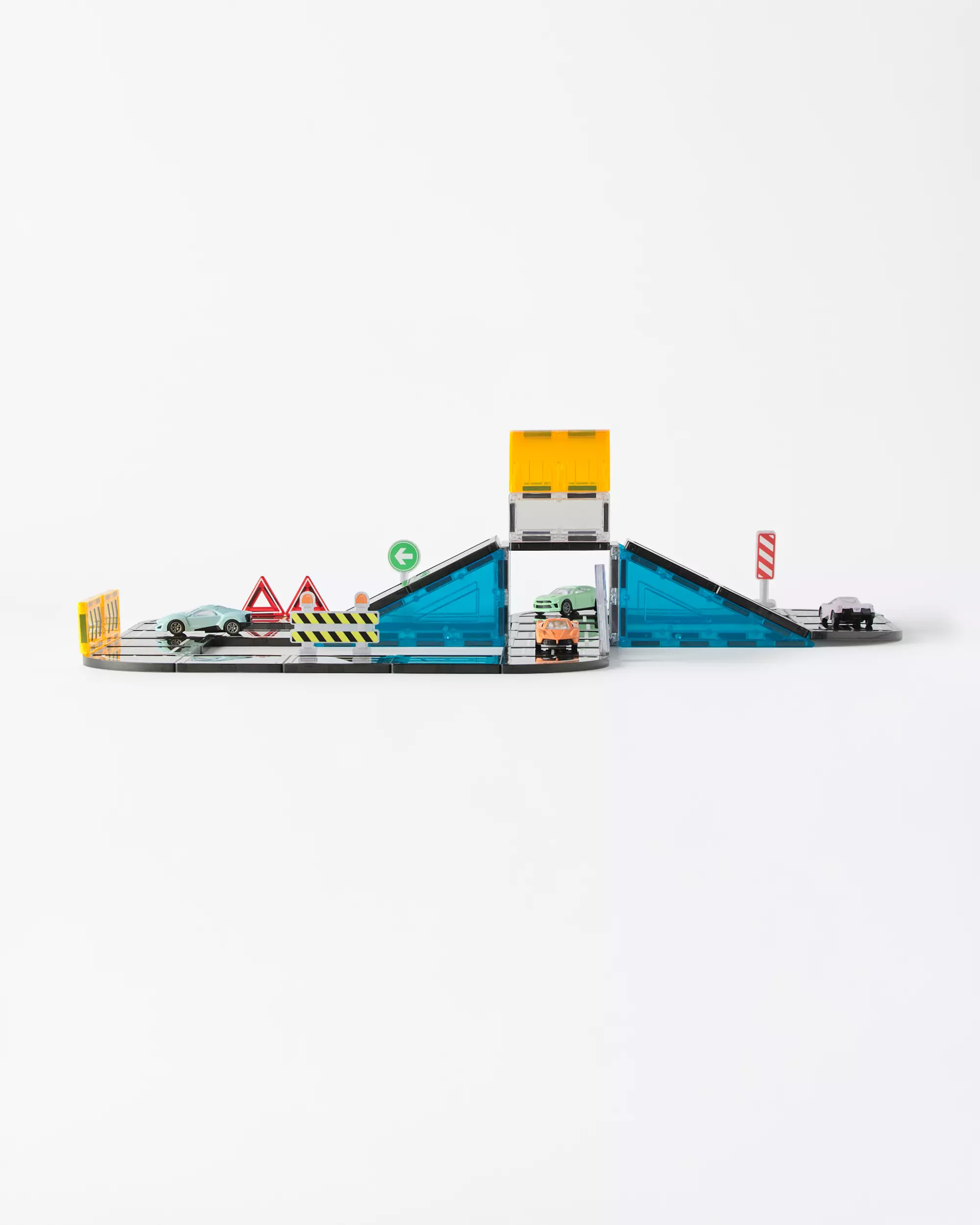 Magnetische Bauplatten Autobahn 