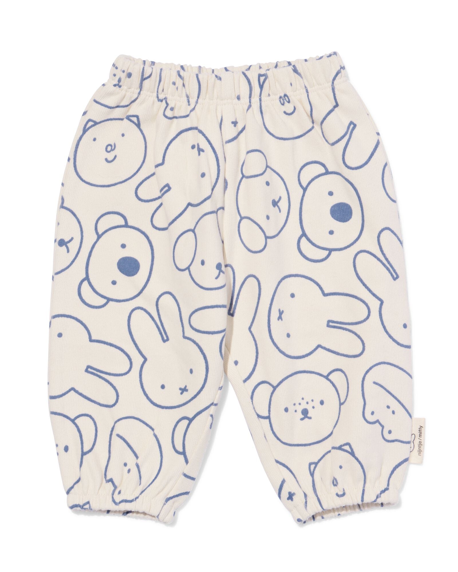 Miffy-Babyhose, Comfy Fit, aus Sweatstoff ecru ecru - 33456320ECRU - HEMA