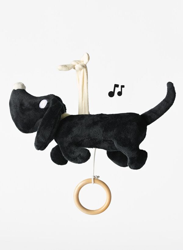 peluche musicale Takkie 21x5x13cm - 15300179 - HEMA