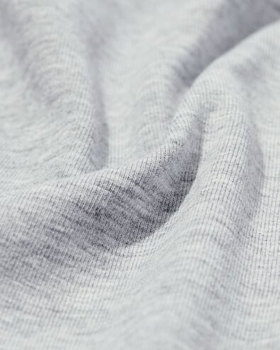 t-shirt femme jersey slim fit col en o gris clair gris clair - 36305740LIGHTGREY - HEMA