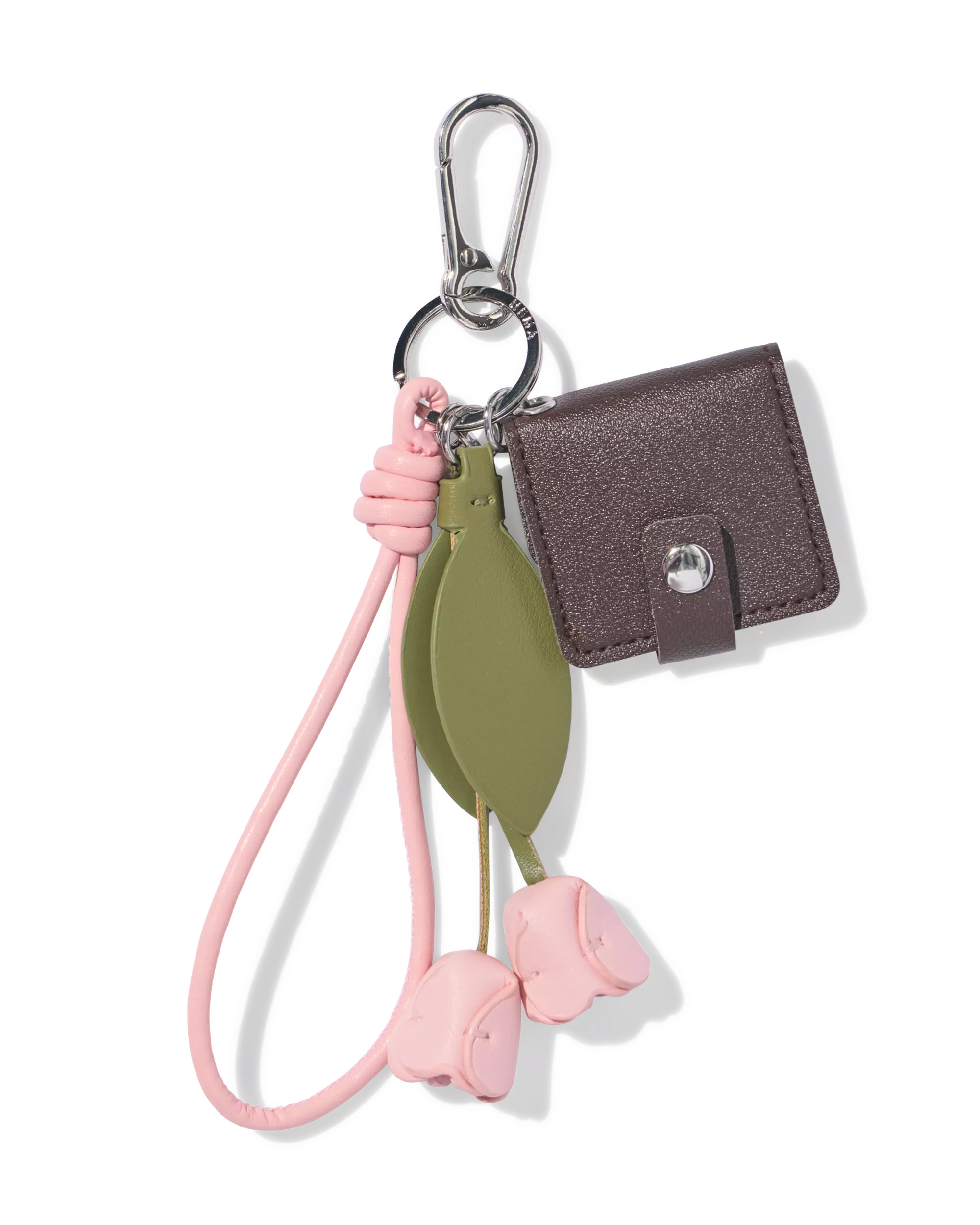 sleutelhanger bloem met fotoboekje