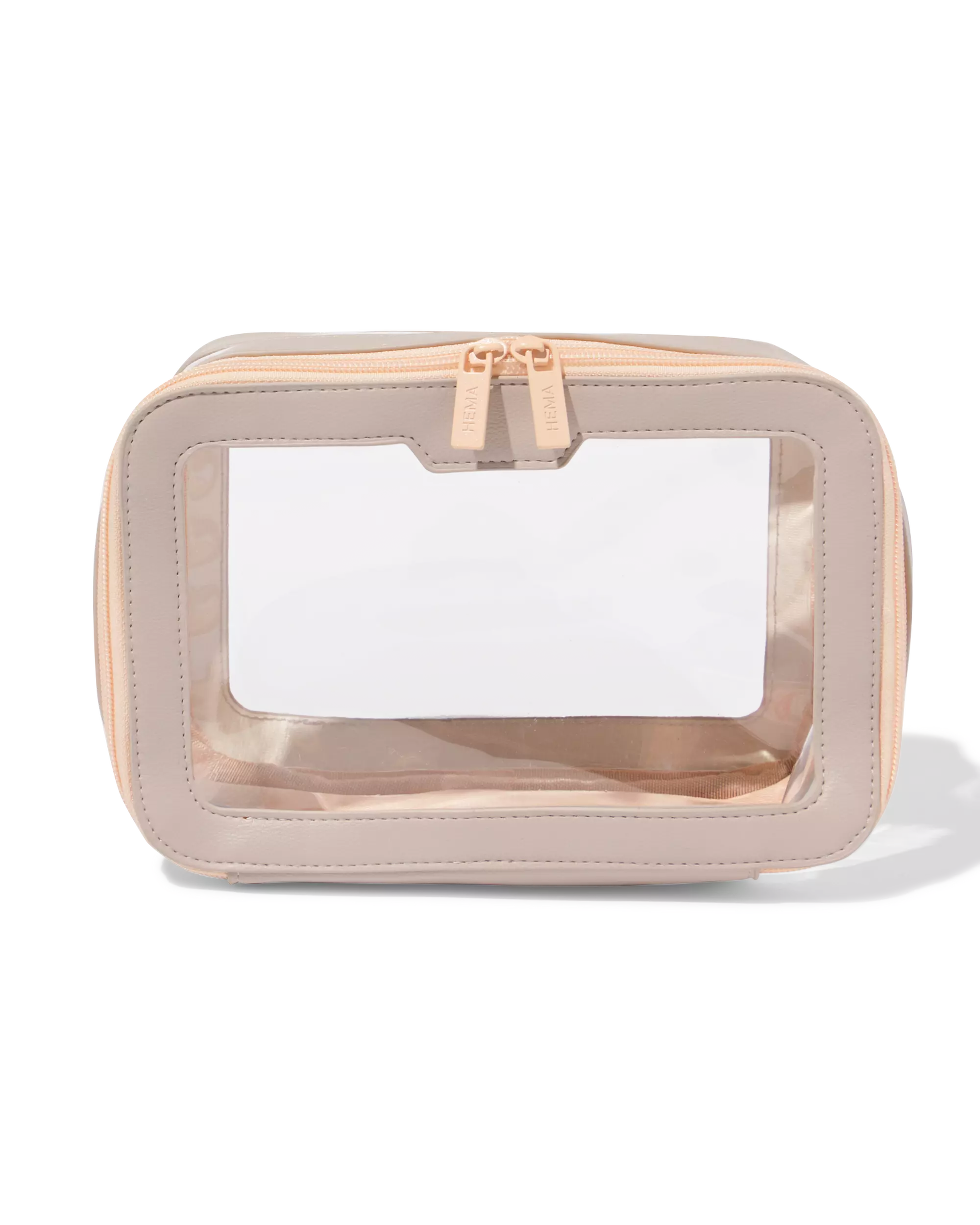 toilettas 24x15x8cm transparant