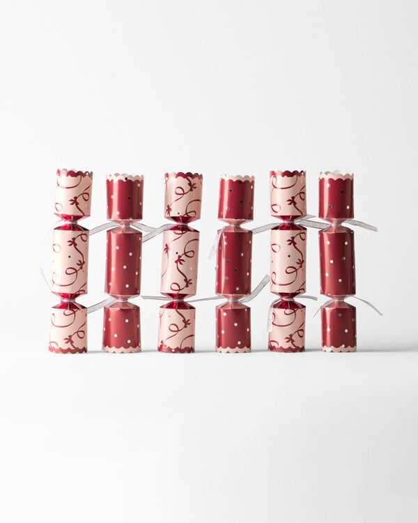 papillotes surprises 24 cm n&oelig;uds - 6 pi&egrave;ces - 25600737 - HEMA