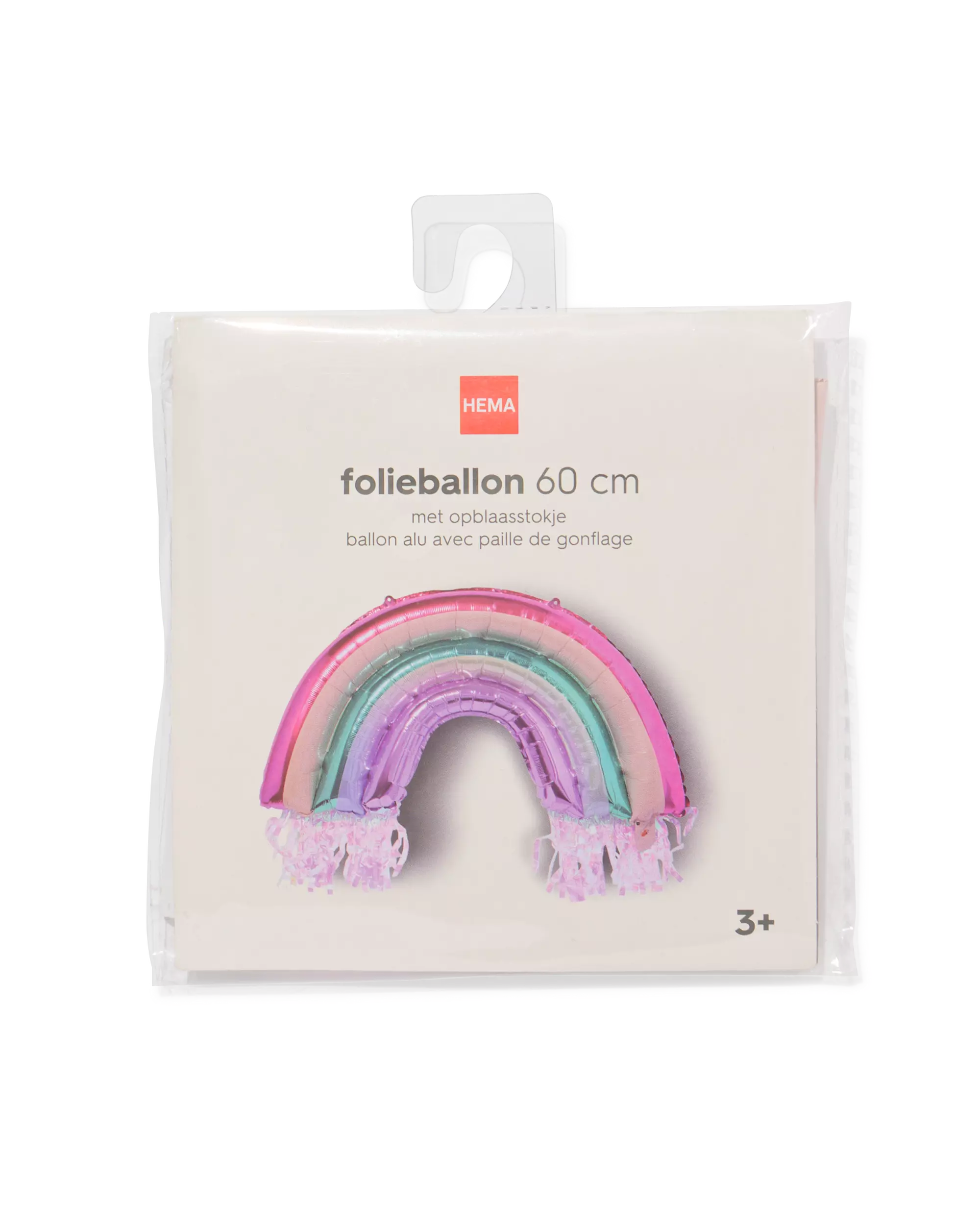 Folienballon Regenbogen 60 cm 