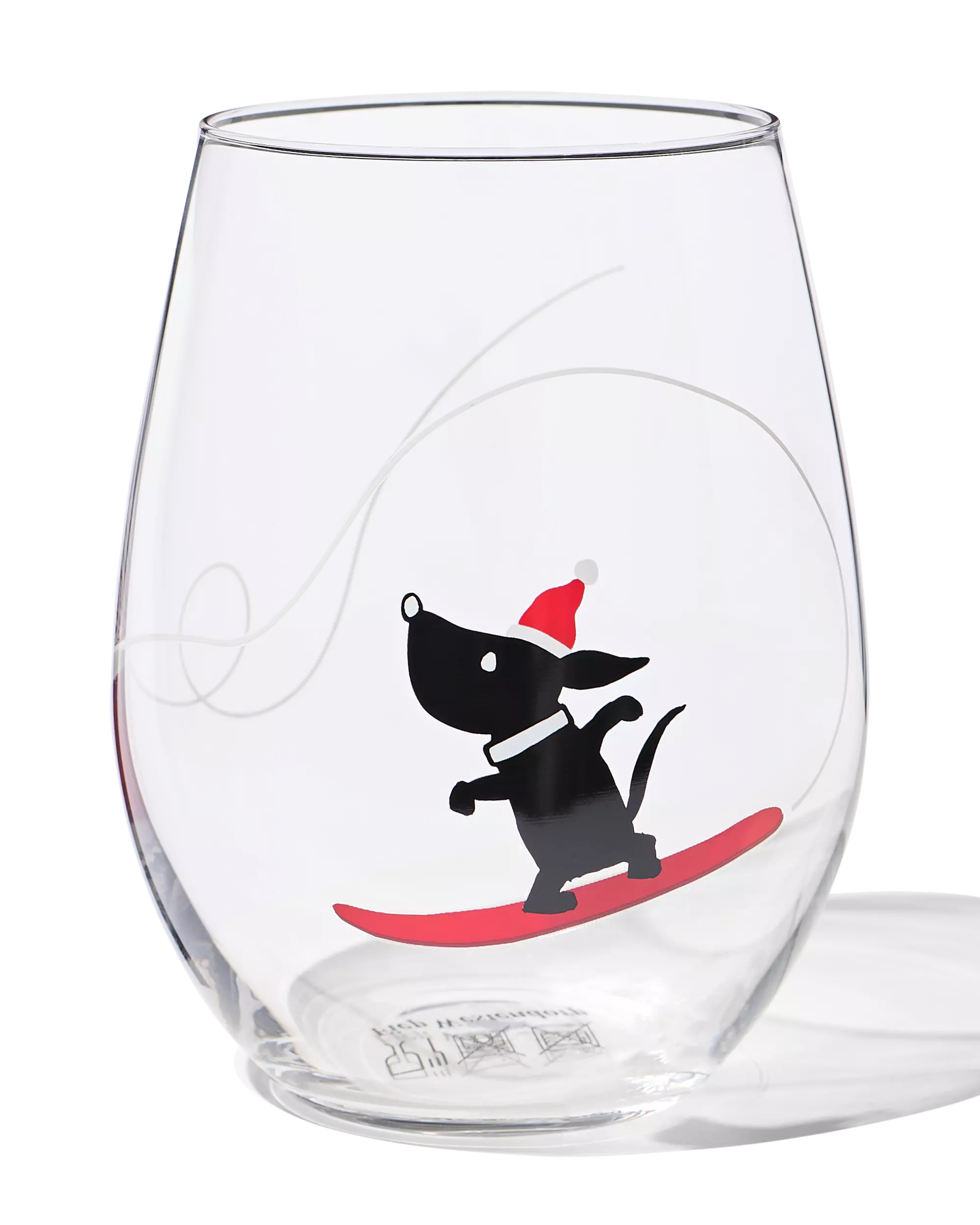 Takkie waterglas 550ml met figuur