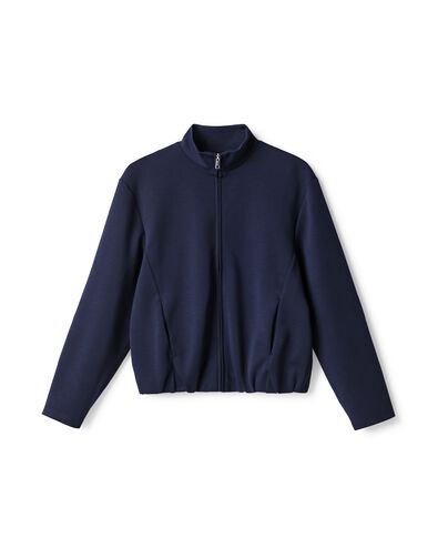 gilet femme bleu fonc&eacute; bleu fonc&eacute; - 36215260DARKBLUE - HEMA