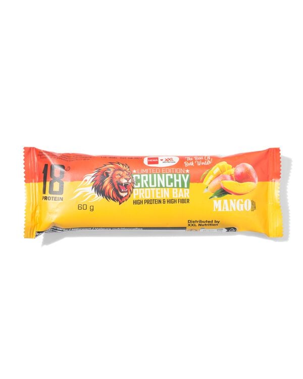 barre prot&eacute;in&eacute;e XXL Nutrition orange-mangue 60g - 17940018 - HEMA