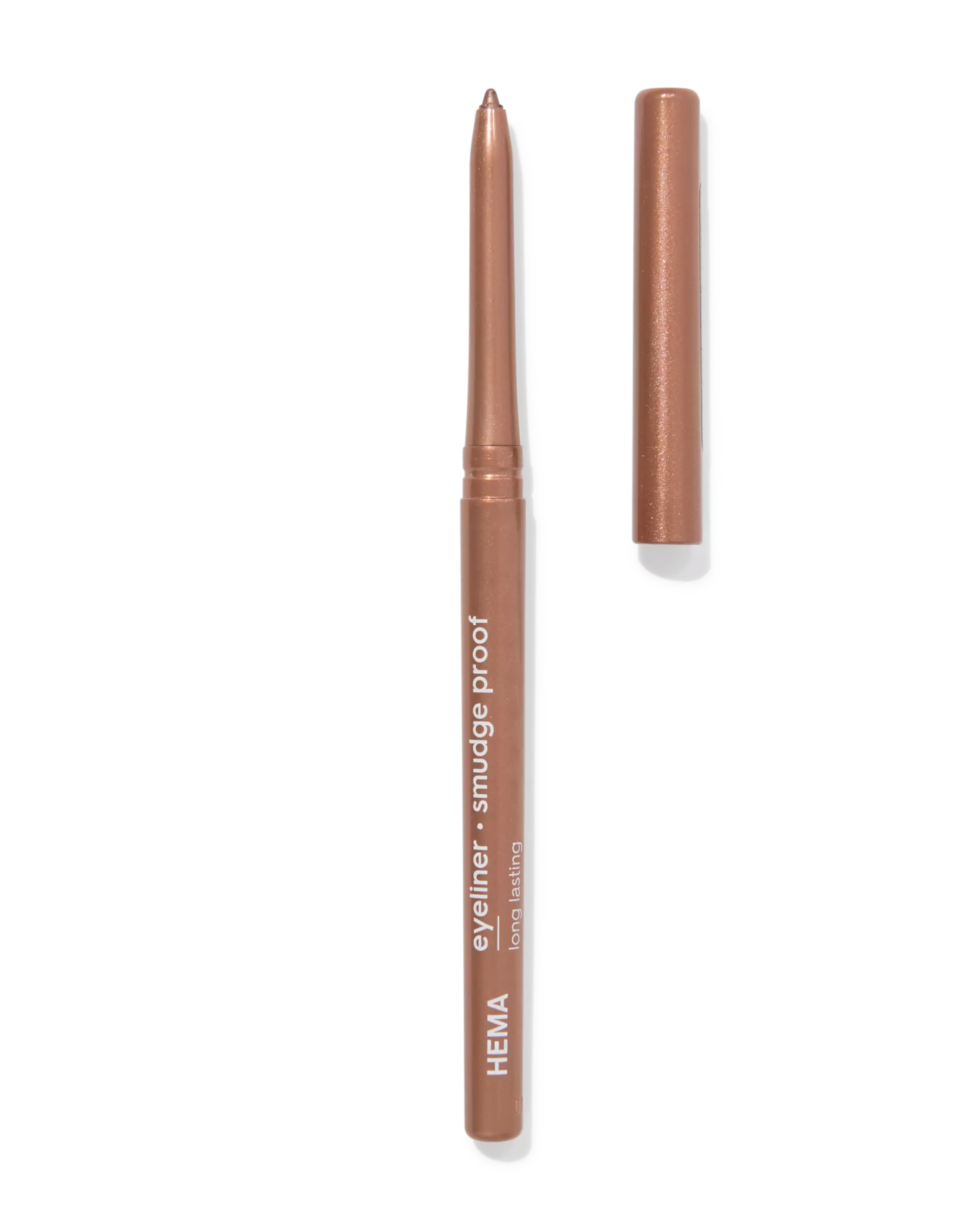perfect eyeliner waterproof metallic donkerbruin