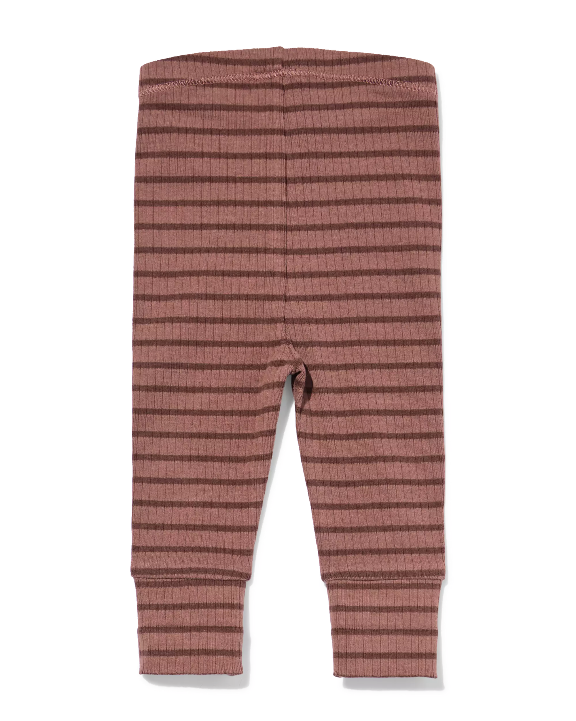 legging nouveau-né ajusté côtelé rayures