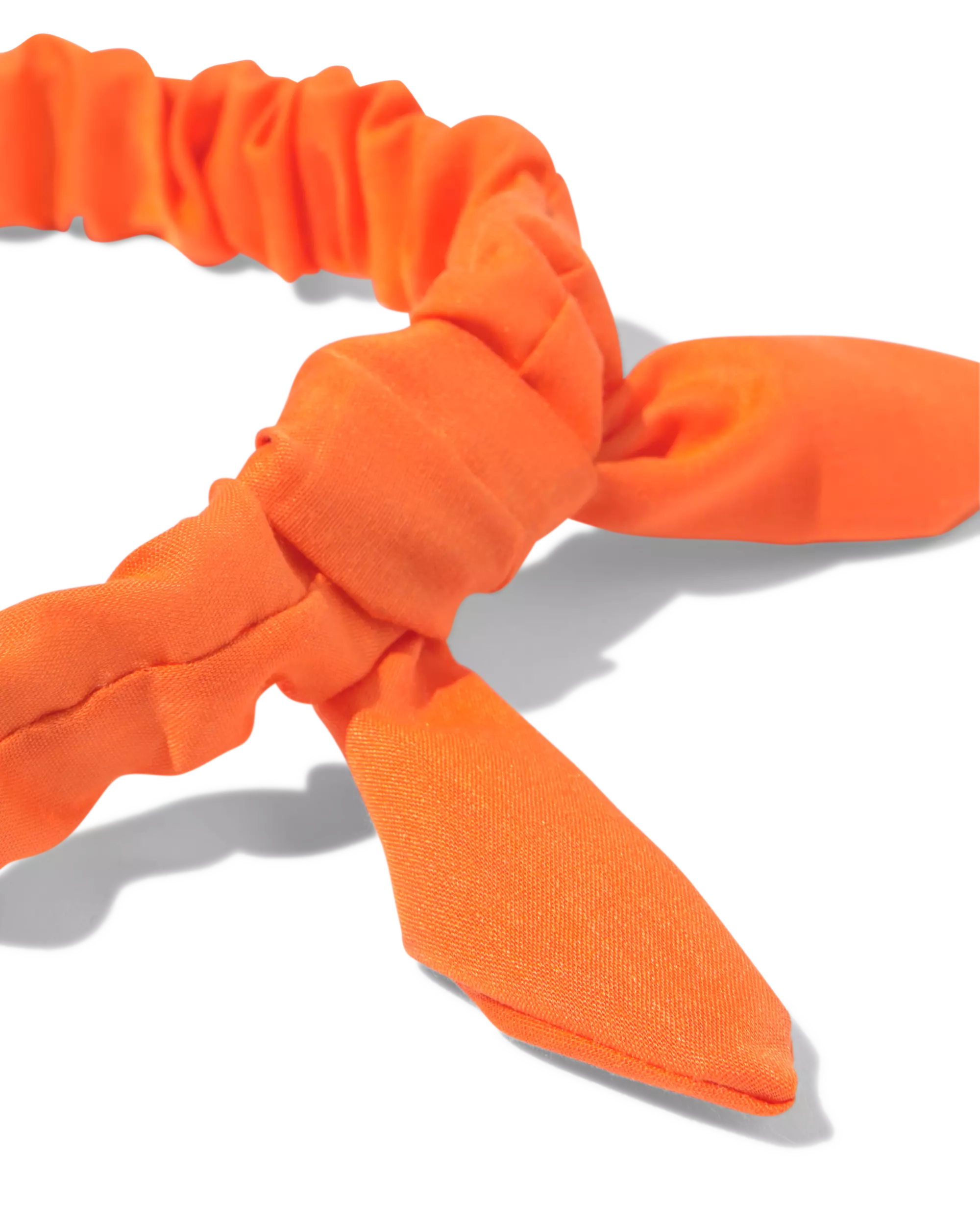 Halskette Schleife orange