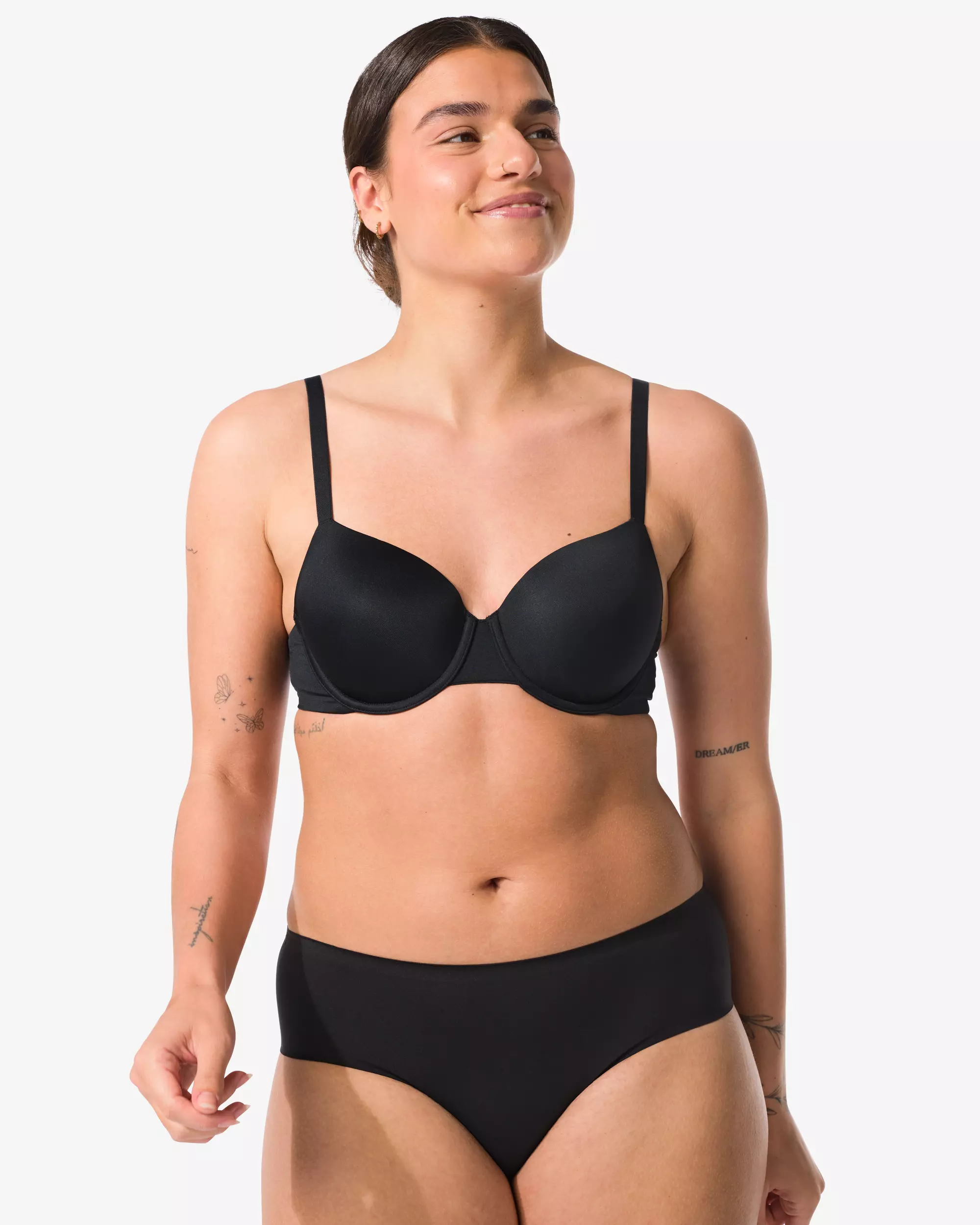 soutien-gorge préformé avec armatures recyclé/micro