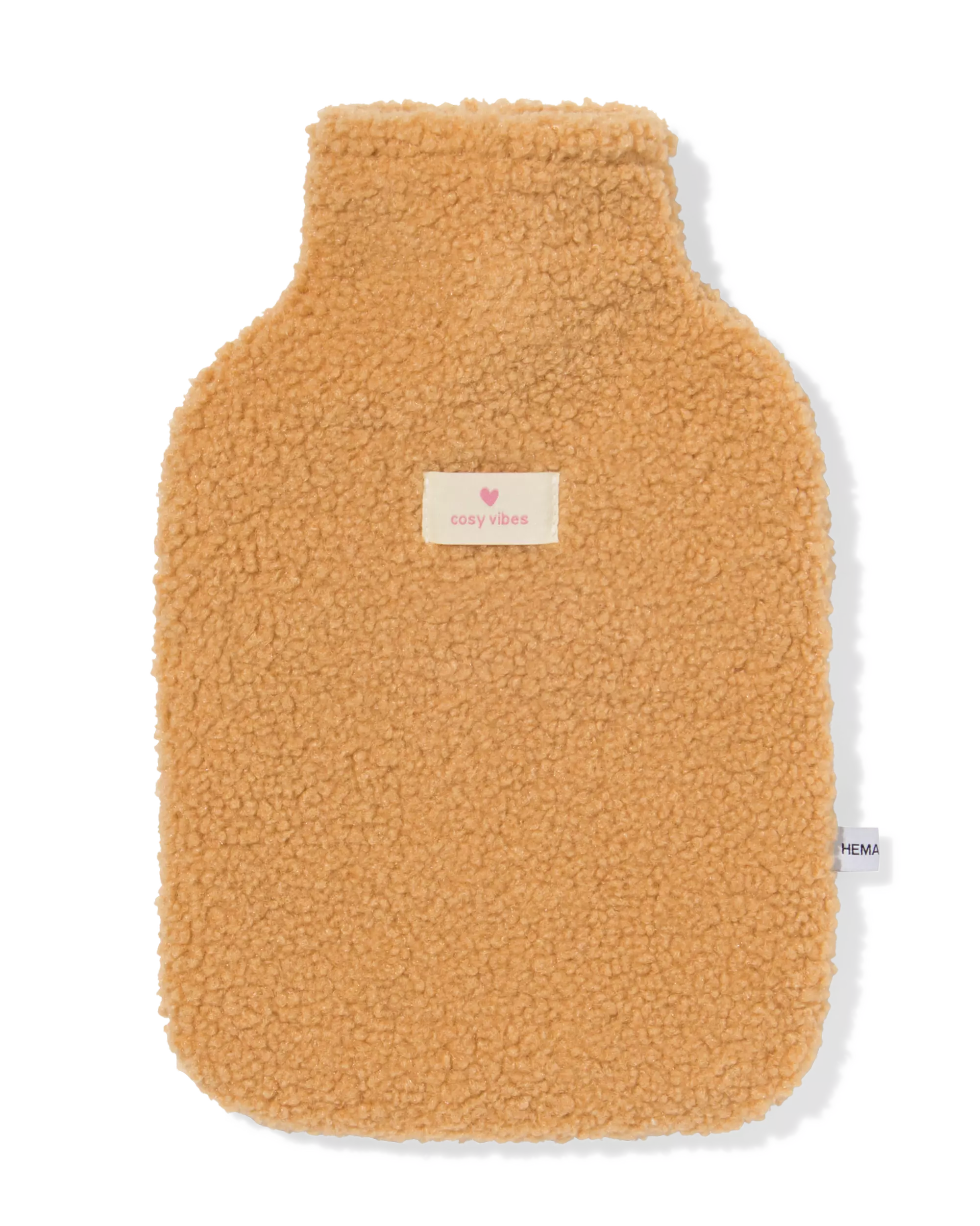 Wärmflasche, 33 cm, braun