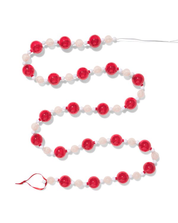 Lichterkette, 2,25 m, aus Glas mit 40 LED-L&auml;mpchen  - 25102042 - HEMA