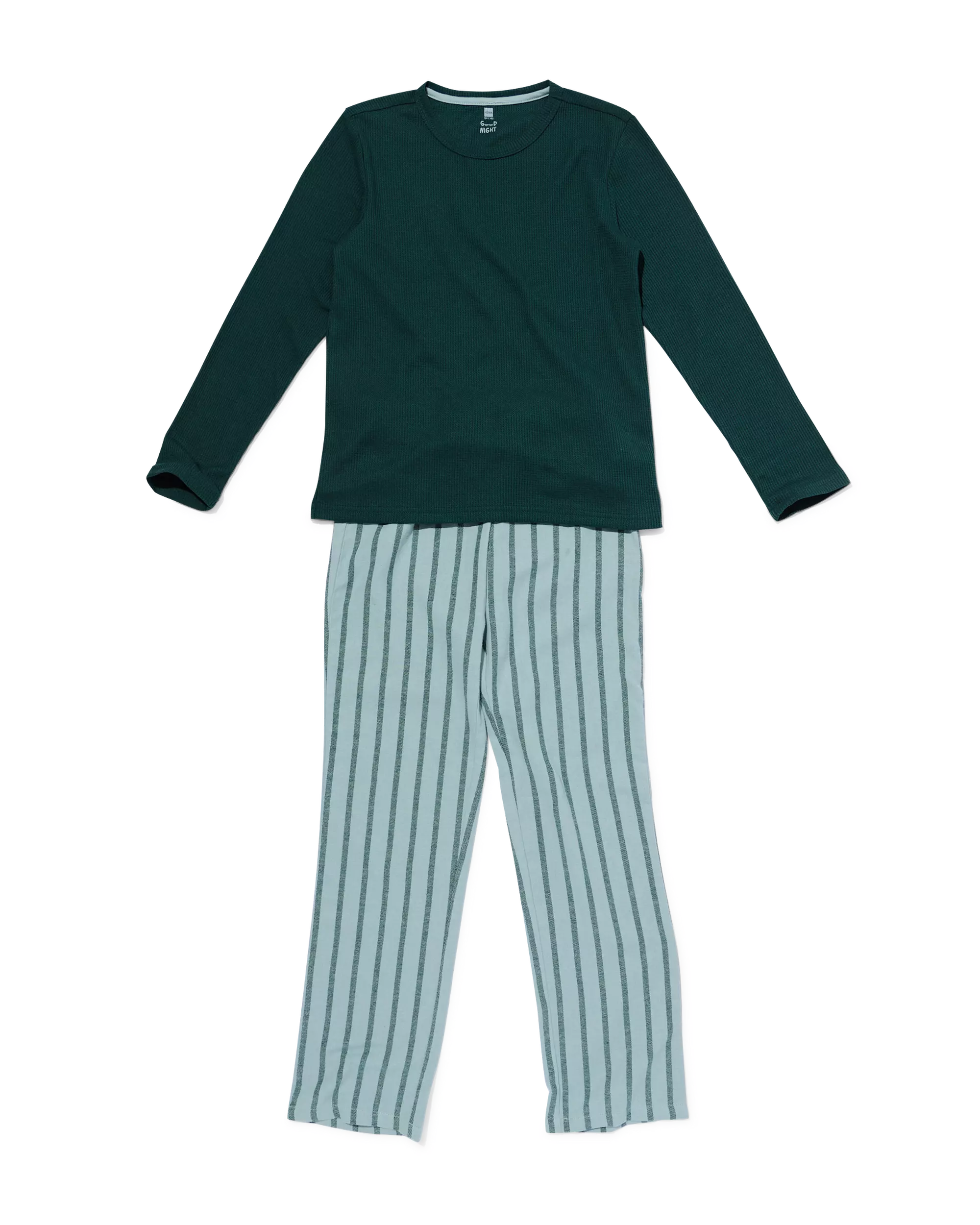 kinderpyjama strepen