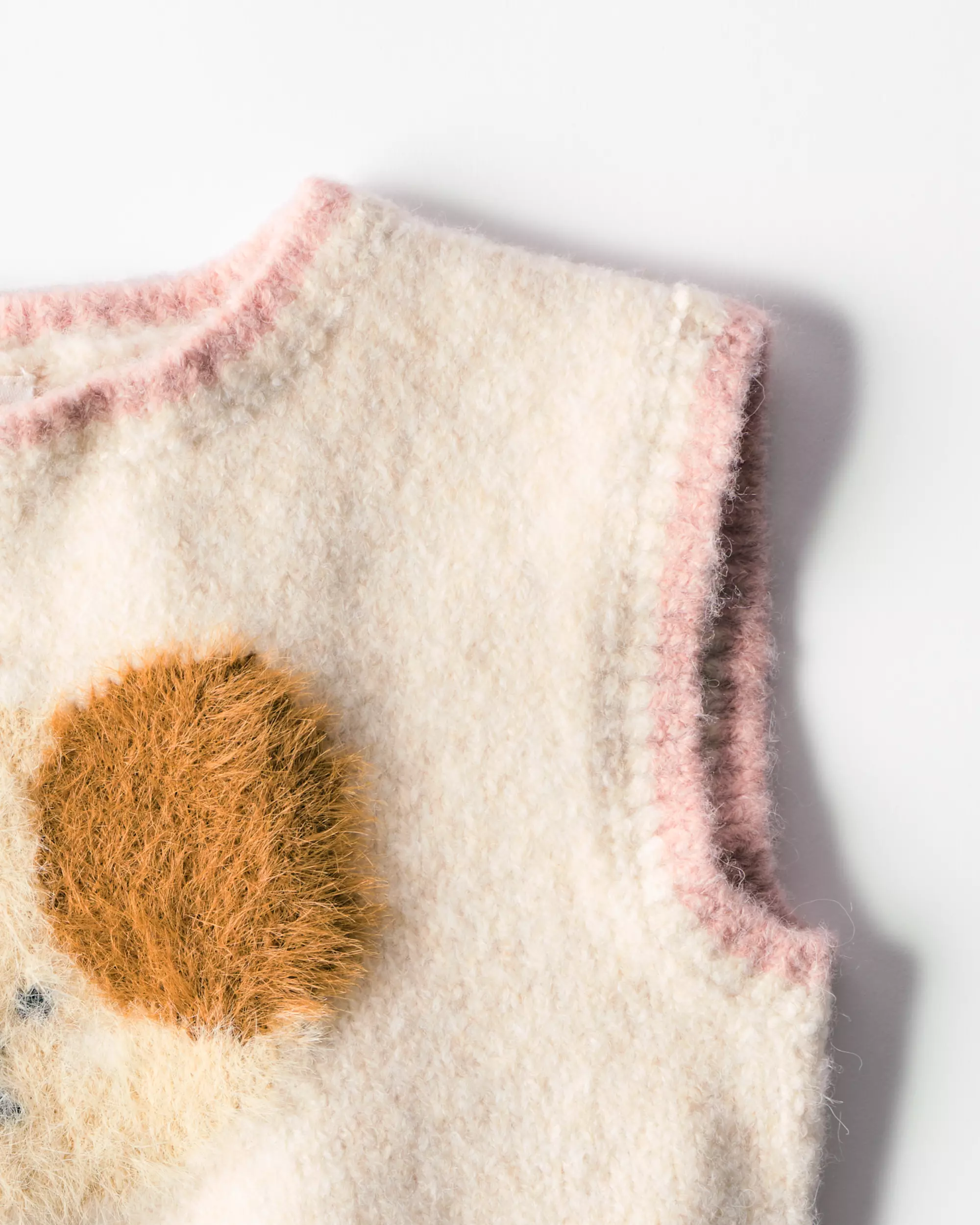 babyspencer fijngebreid dieren