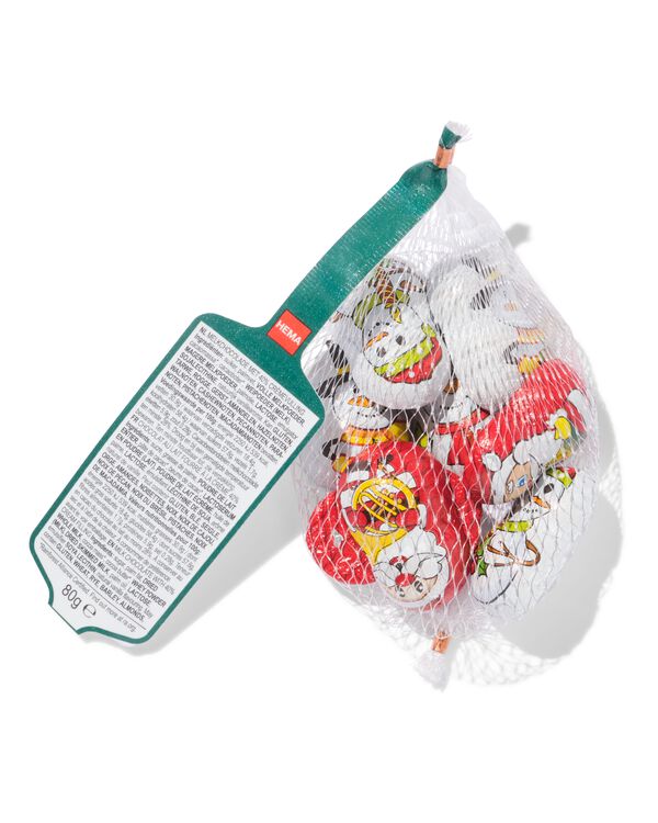 melkchocolade sneeuwmannen 80g - 24572251 - HEMA