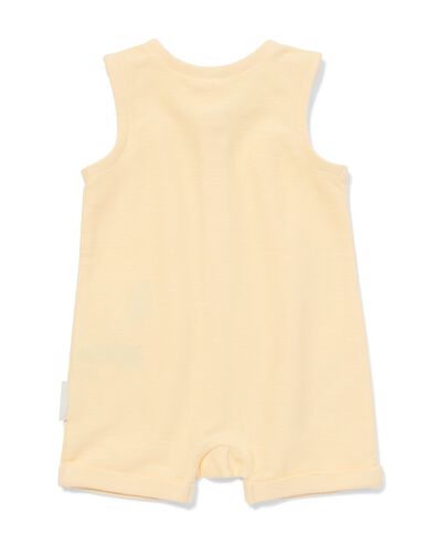 Takkie und Siepie Baby-Jumpsuit aus Jersey hellgelb hellgelb - 33454120LIGHTYELLOW - HEMA