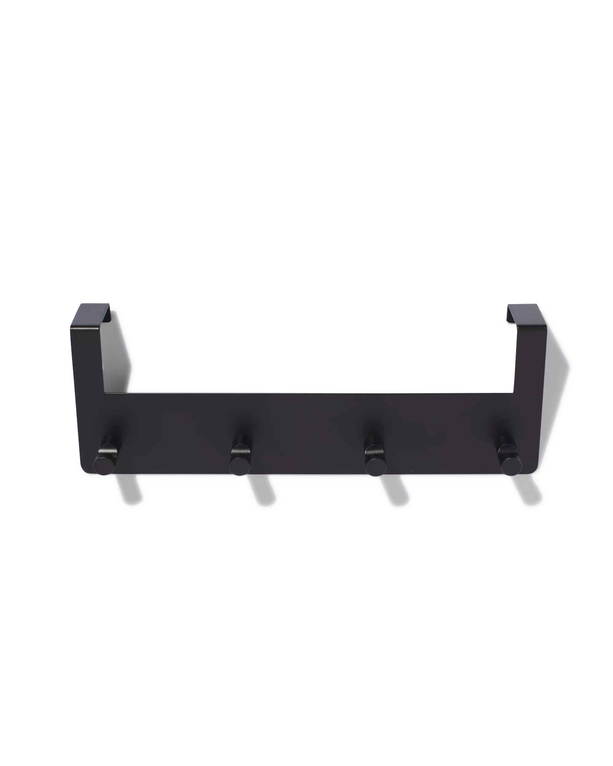 deurhaak 32cm rvs zwart