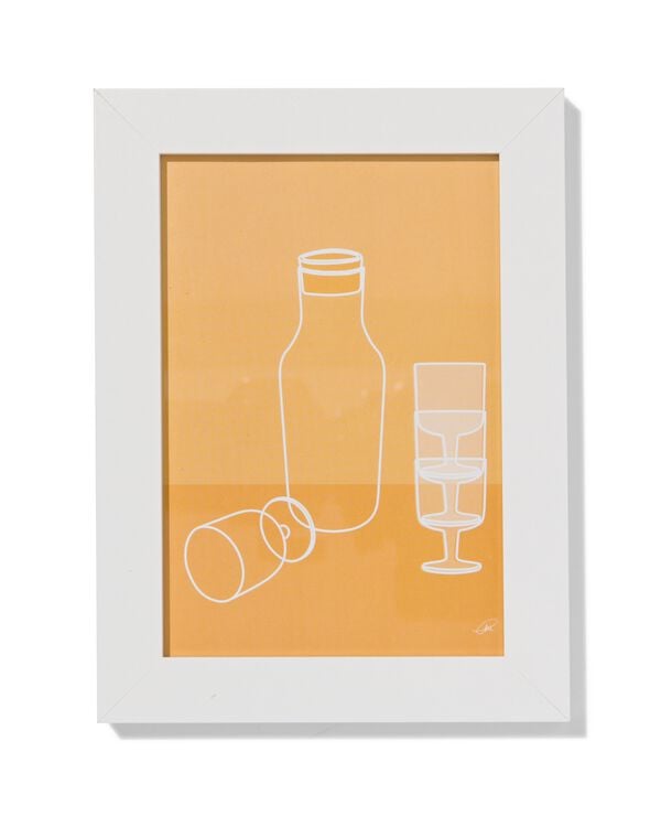 cadre photo 10 x 15 cm bois blanc 10 x 15 - 13621027L10X15 - HEMA