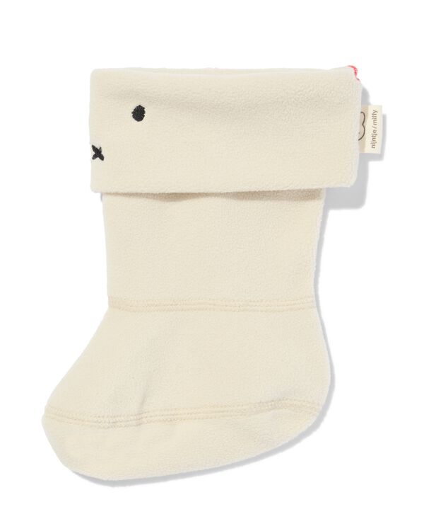 chaussettes de bottes enfant miffy polaire naturel naturel - 18460410NATURAL - HEMA