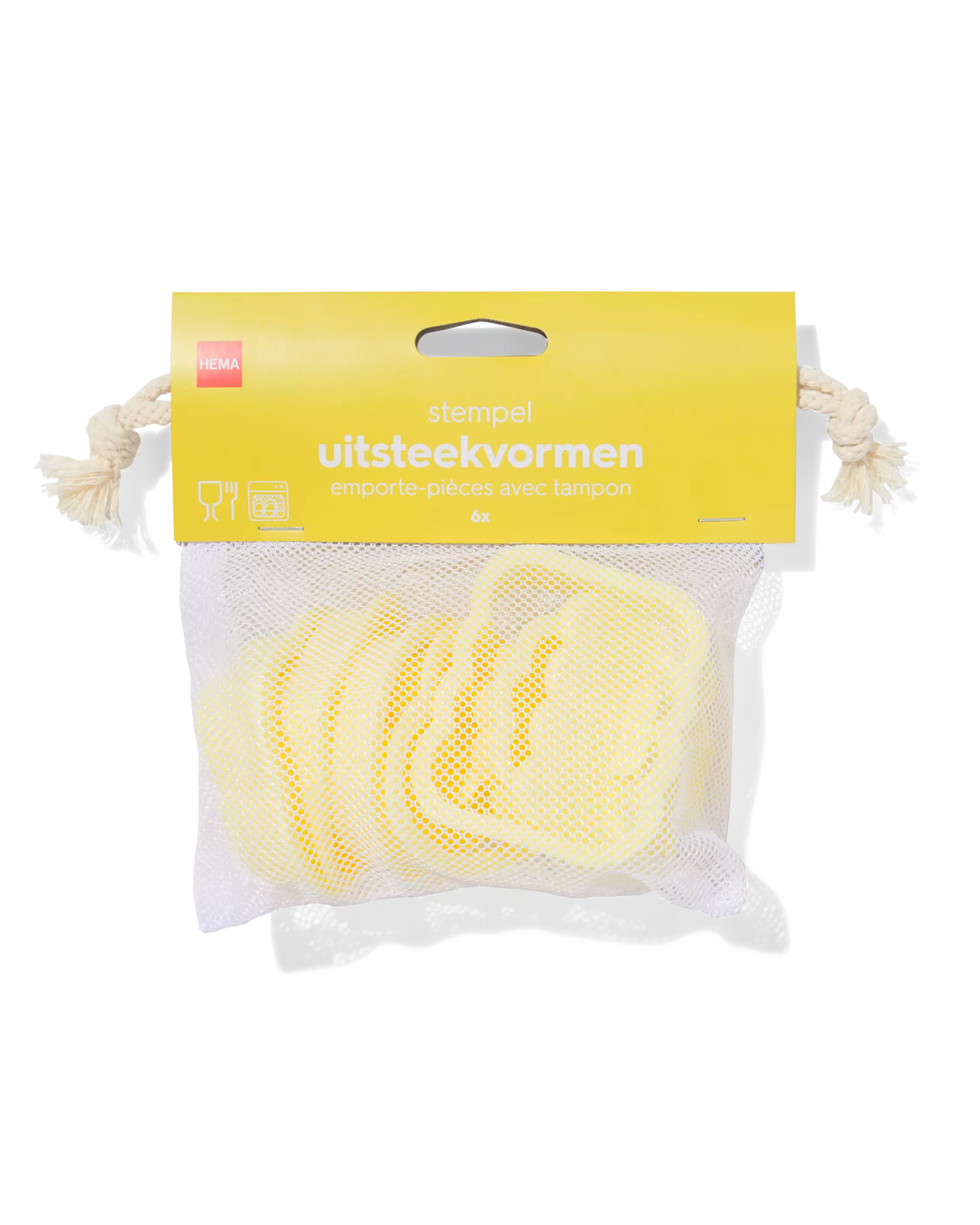 uitsteekvormen figuurtjes - 6 stuks