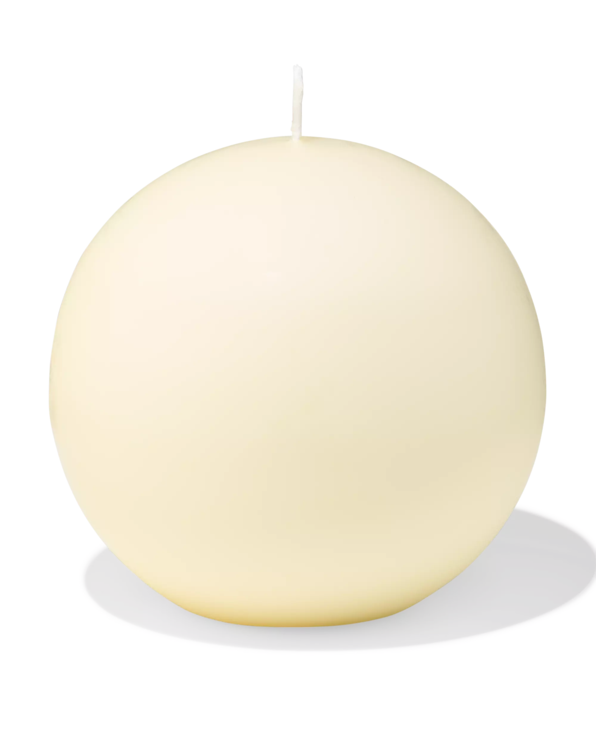 bougie boule parfumée ⌀10cm vanille