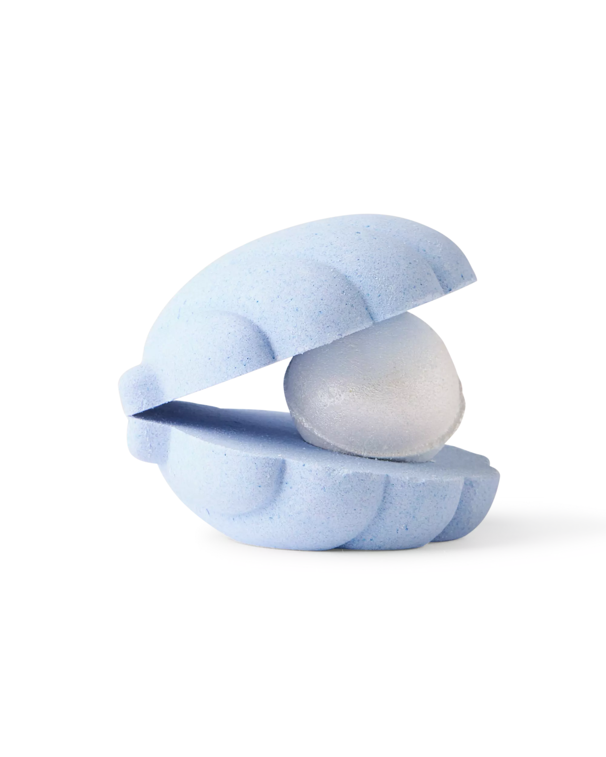 bombe de bain coquillage avec perle 
