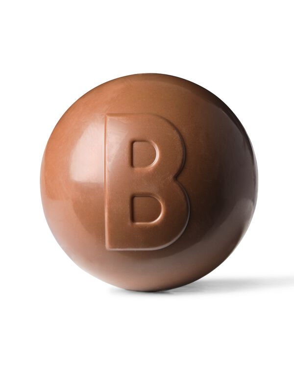 chocobomb melk met marshmallows letter B 45g B - 24562601B - HEMA