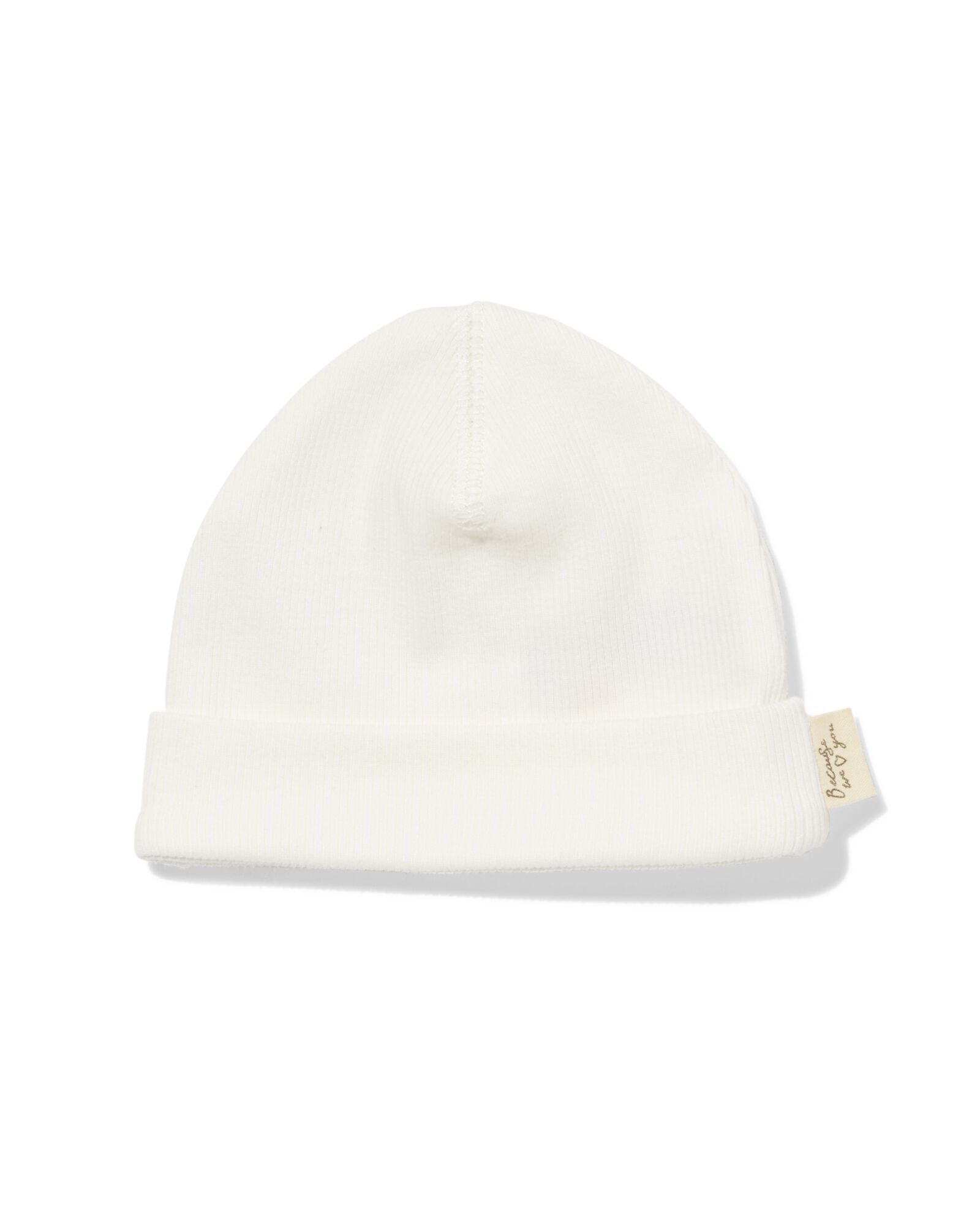 Newborn-M&uuml;tze aus LENZING&trade; ECOVERO&trade;, gerippt - 33430620 - HEMA