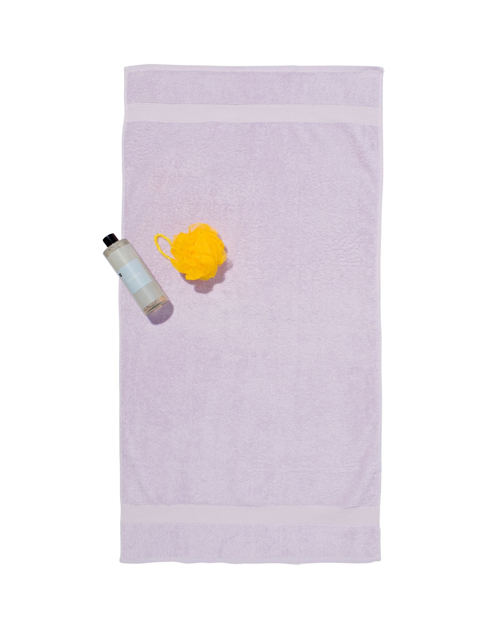 serviette de bain 60x110 qualit&eacute; &eacute;paisse lilas lilas serviette 60 x 110 - 5284603 - HEMA