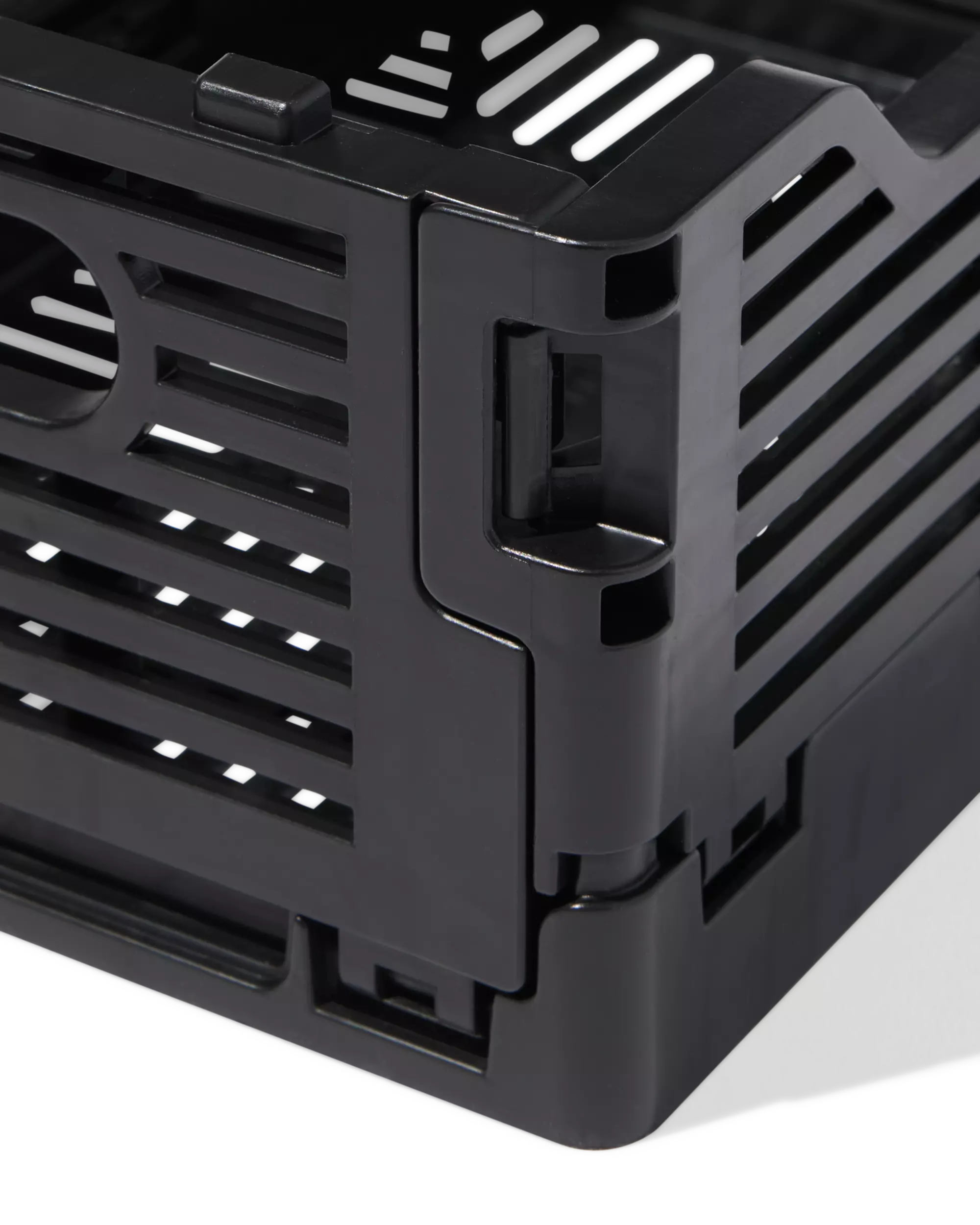 caisse pliable à lettres recyclée XS noire