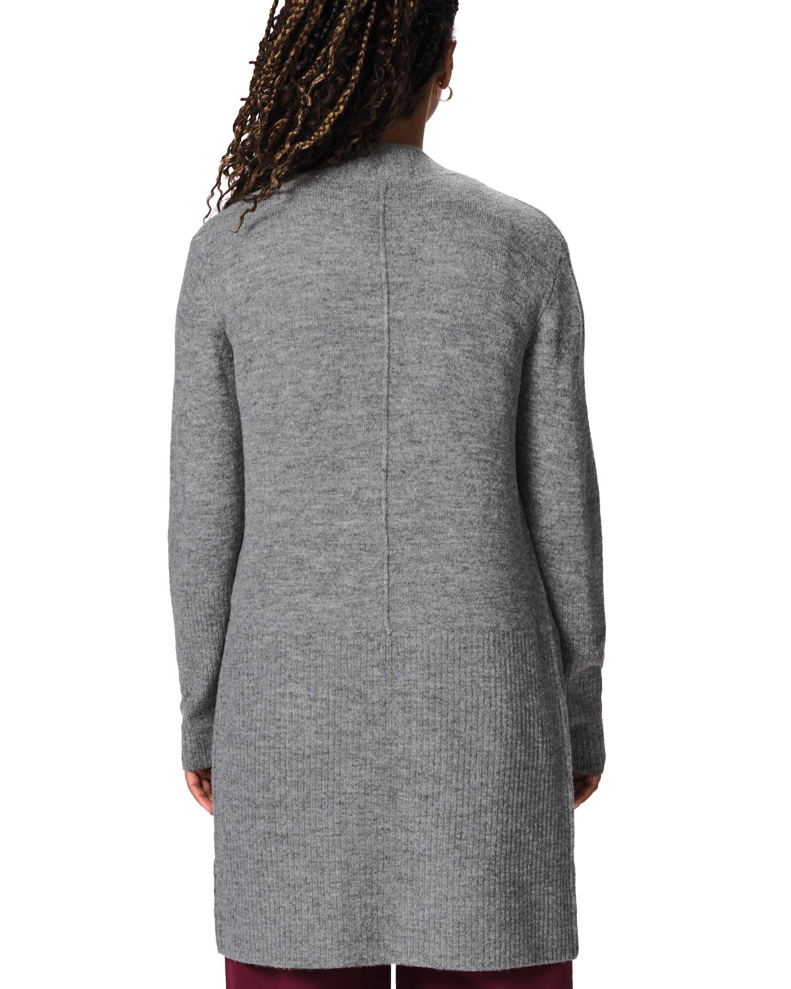 gilet femme gris moyen gris moyen - 36302660MIDGREY - HEMA