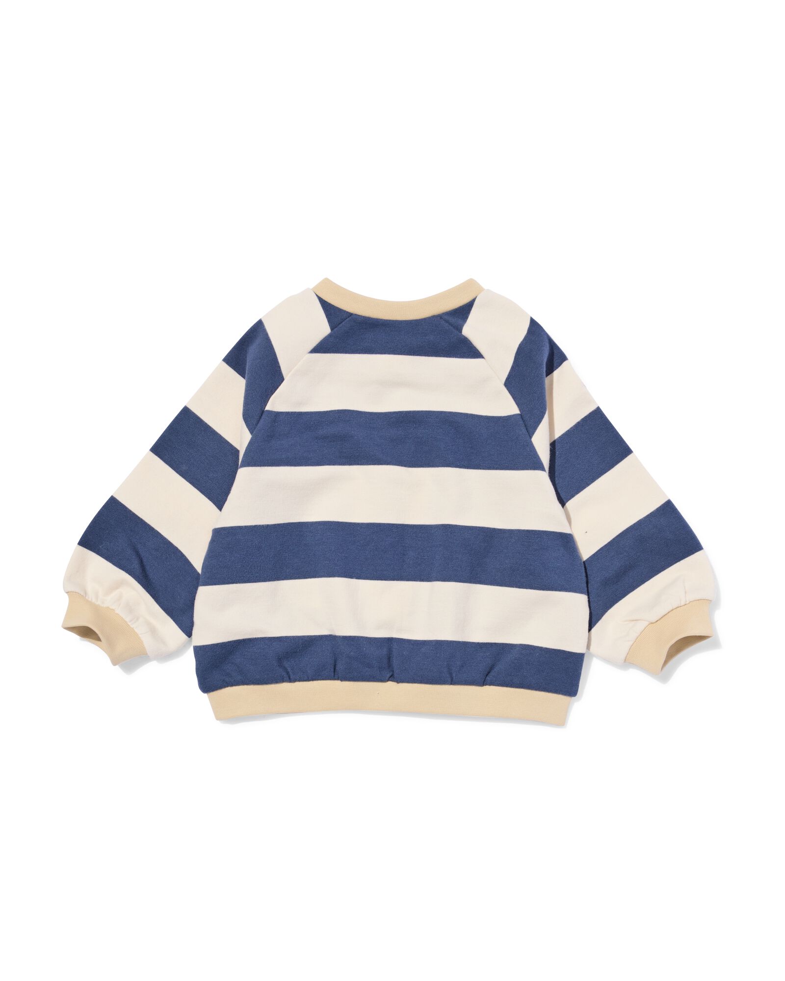 pull b&eacute;b&eacute; tissu sweat rayures bleu bleu - 33106980BLUE - HEMA