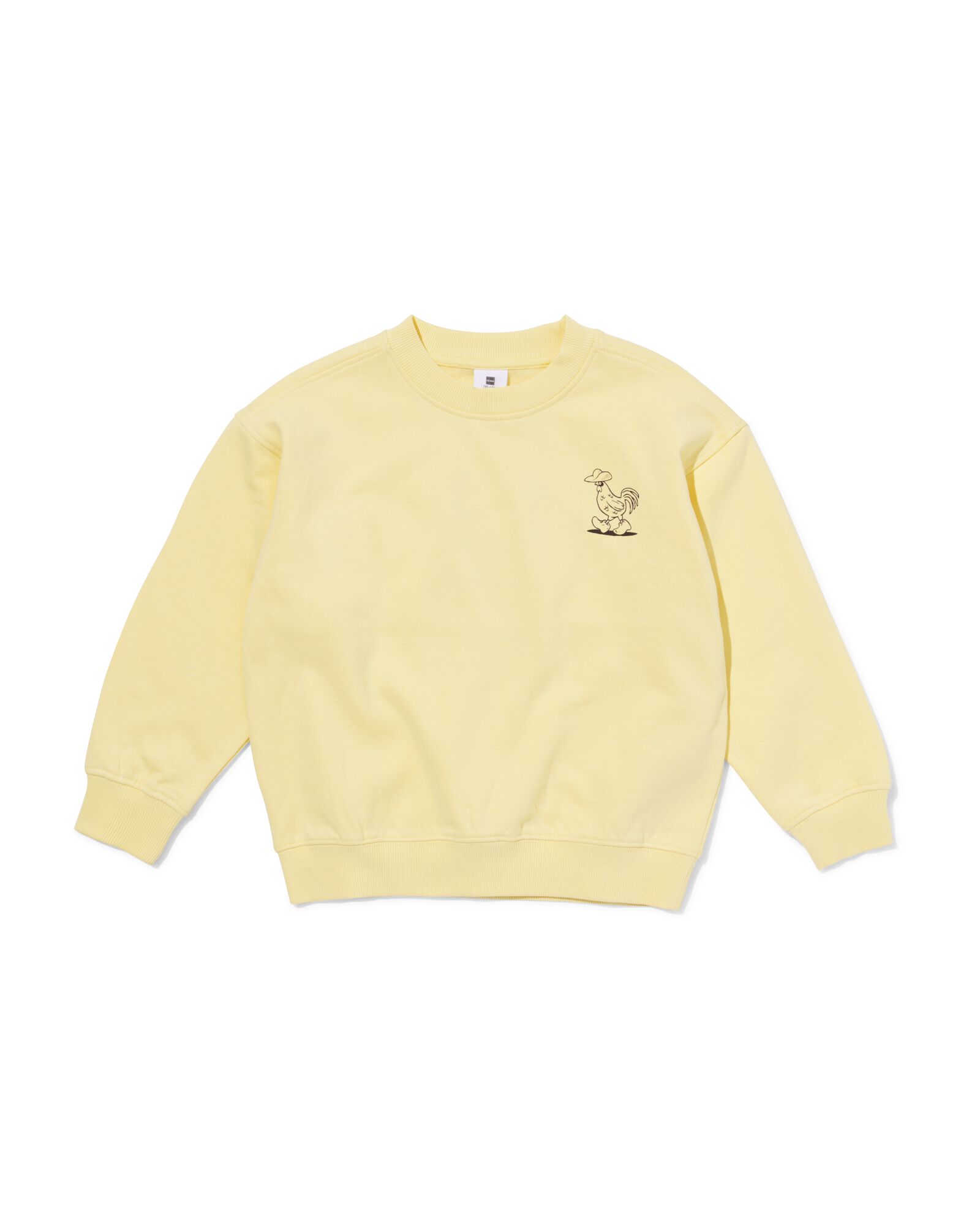 sweat-shirt enfant graphique jaune jaune - 30724254YELLOW - HEMA