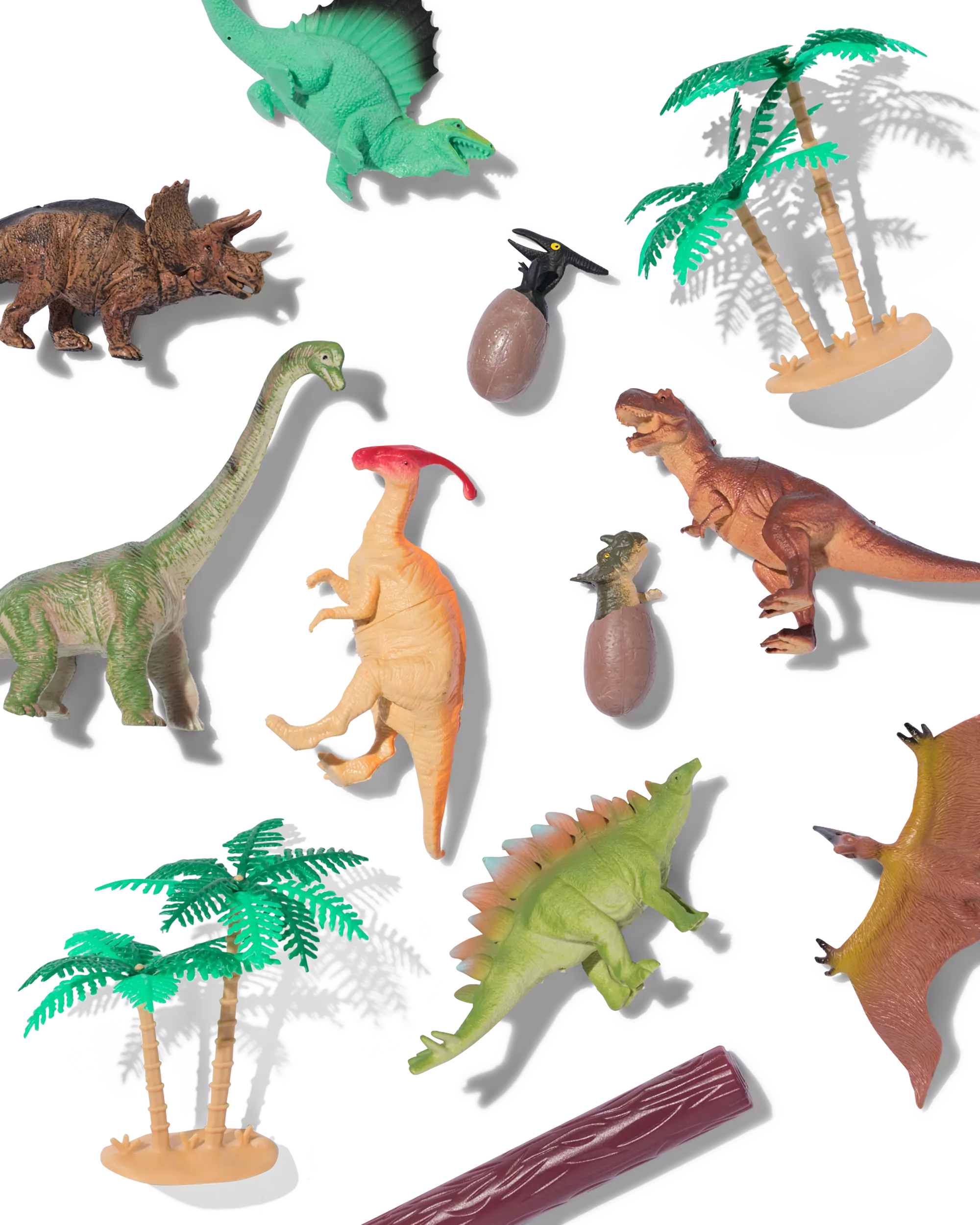 animaux préhistoriques en seau