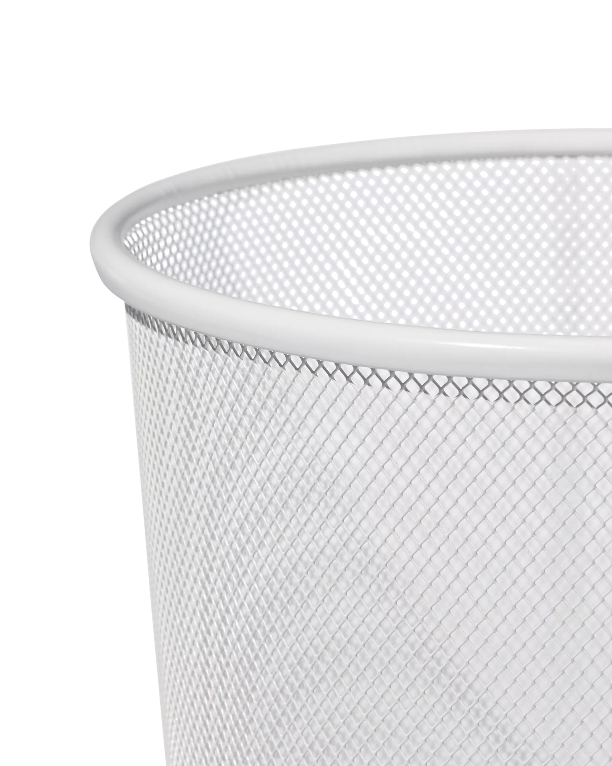 Abfalleimer weiß