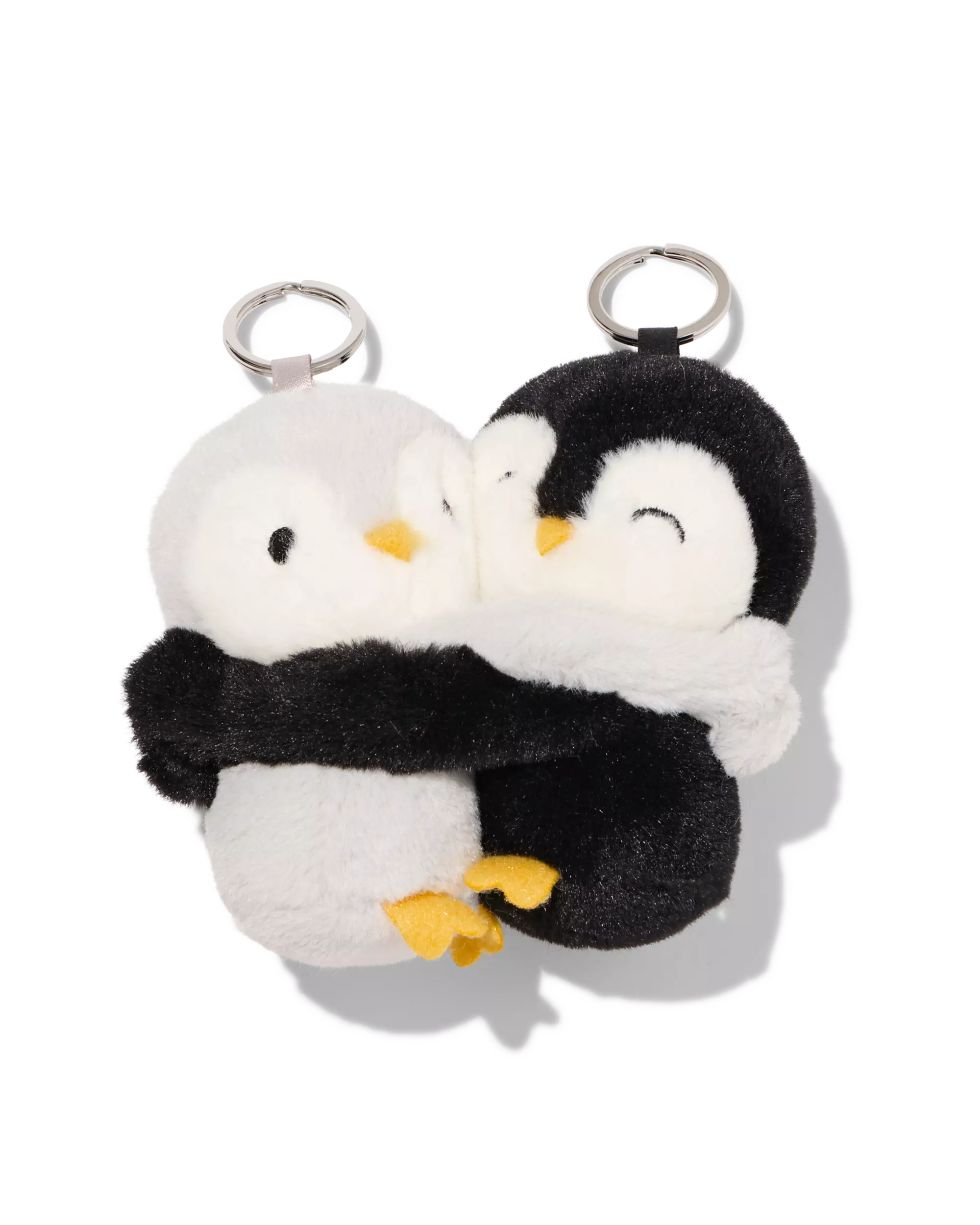 Schlüsselanhänger, 10,5 × 6,5 × 11 cm, Pinguine