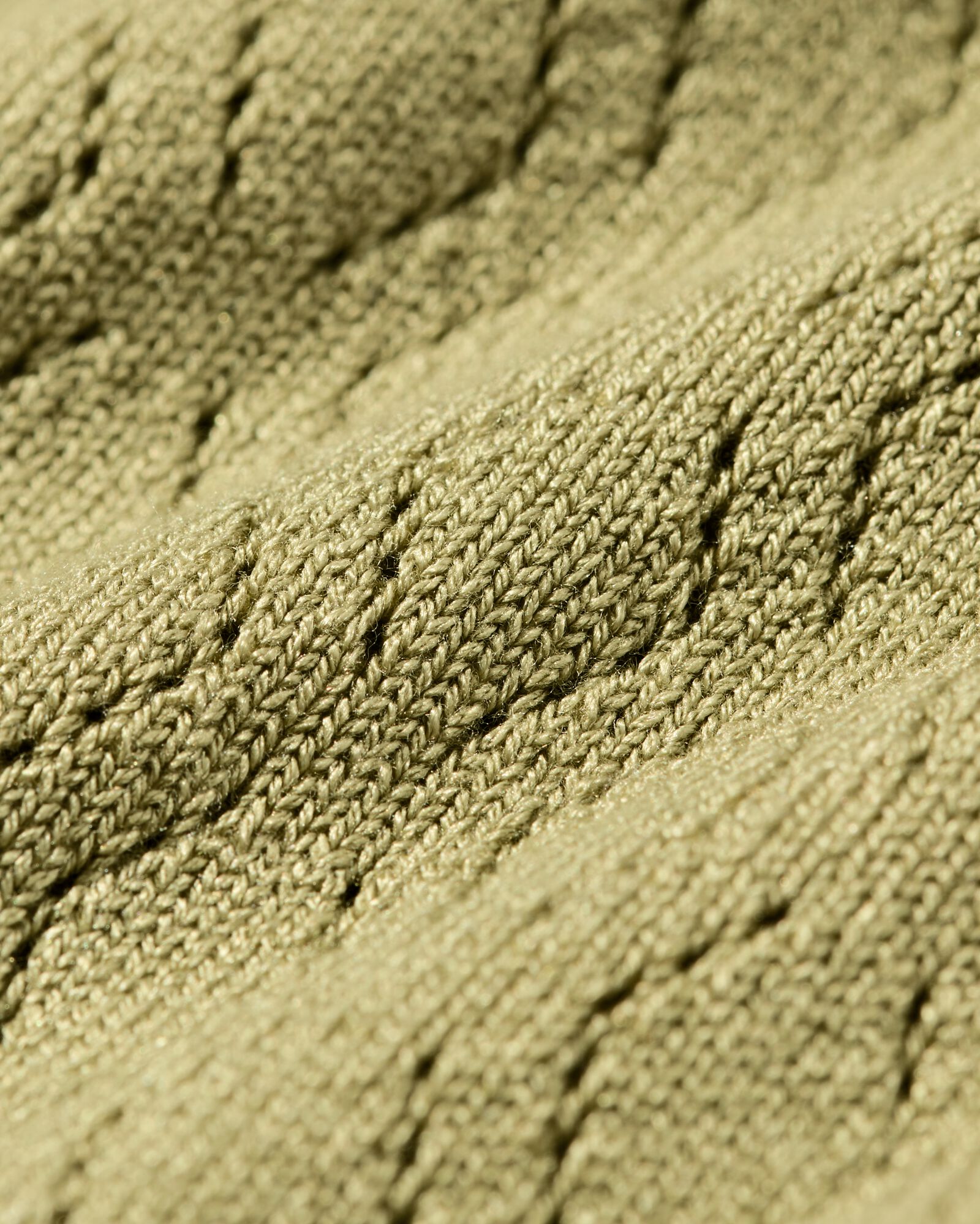 Damenpullover, strukturiert gr&uuml;n gr&uuml;n - 36212880GREEN - HEMA