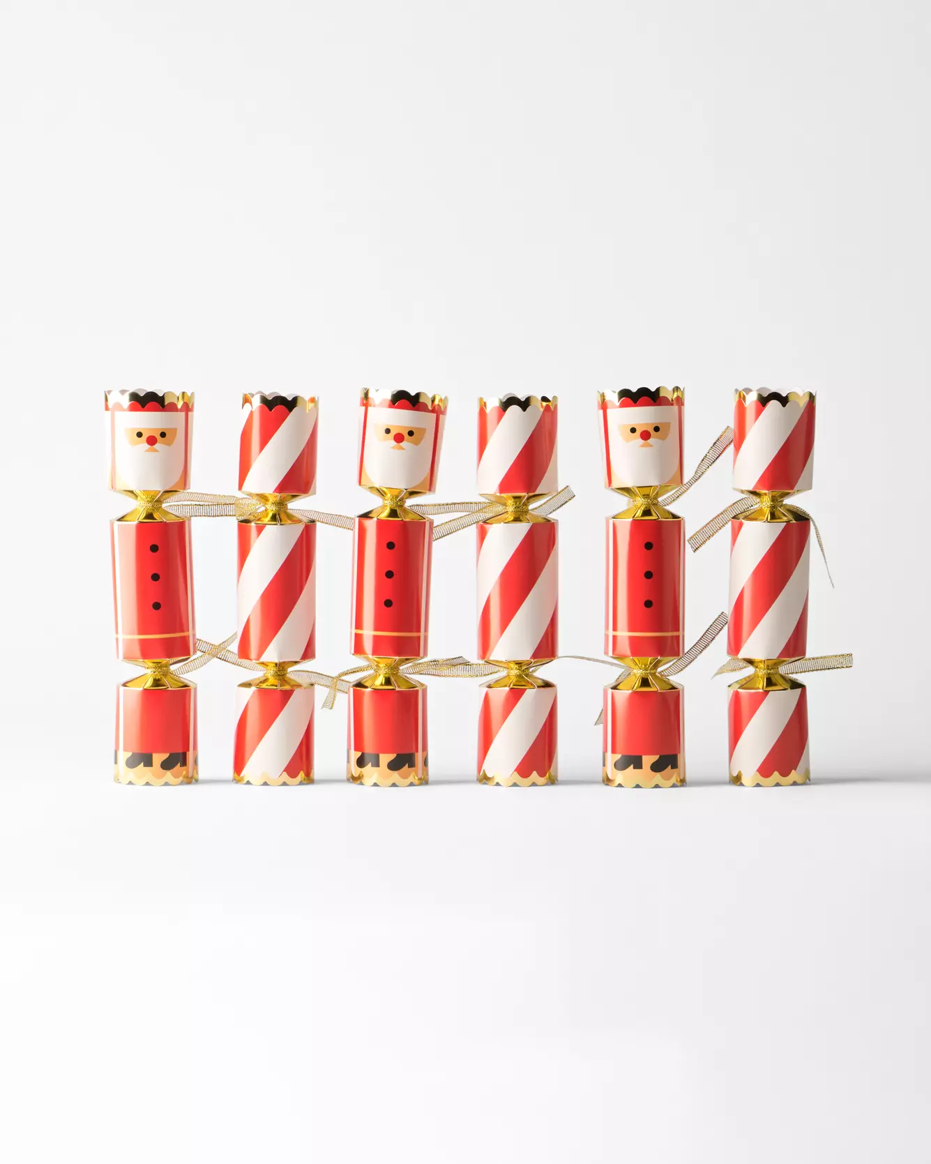 papillotes surprises 24 cm père noël - 6 pièces