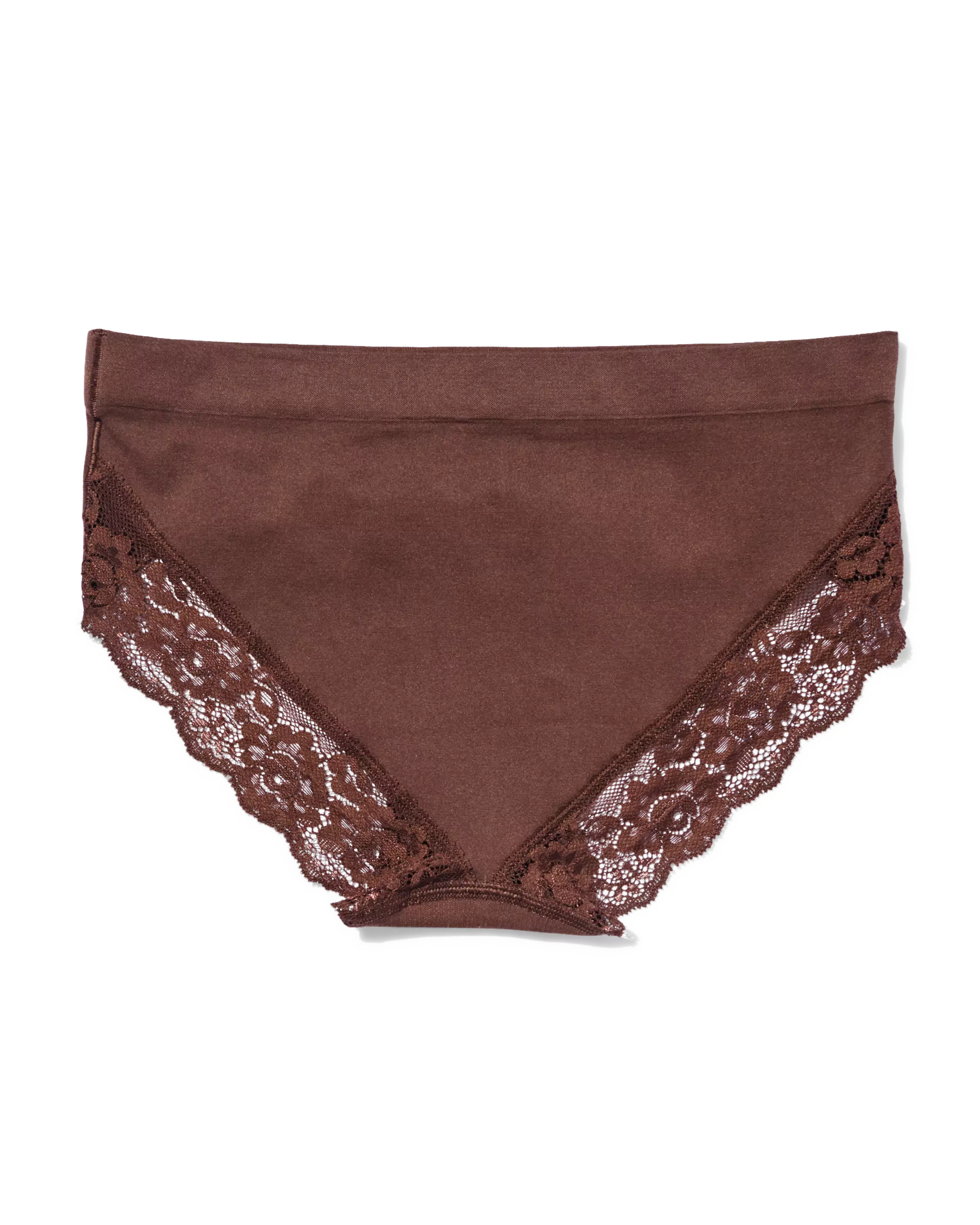 culotte hipster femme sans coutures microfibre avec dentelle