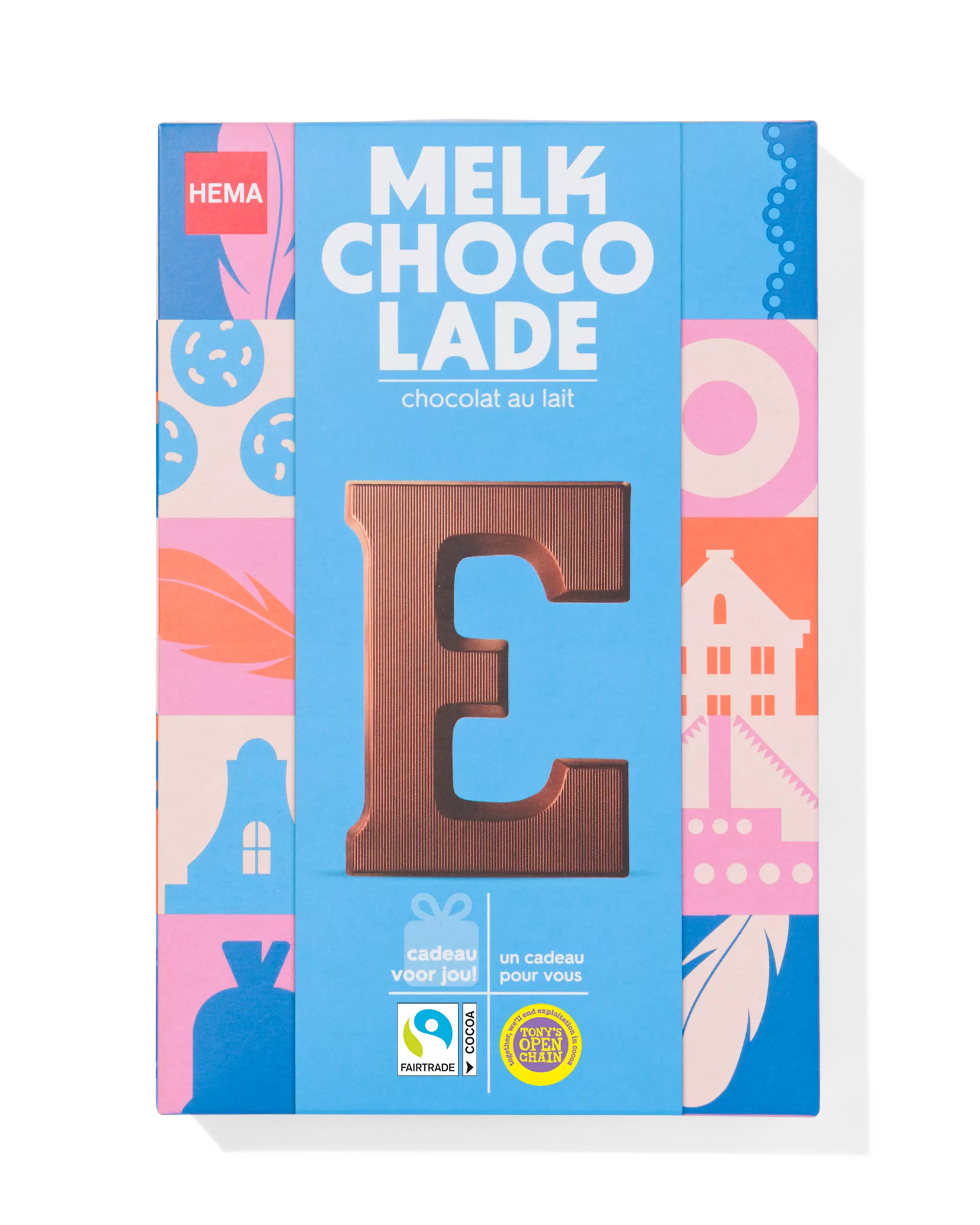 chocoladeletter melk E 140g