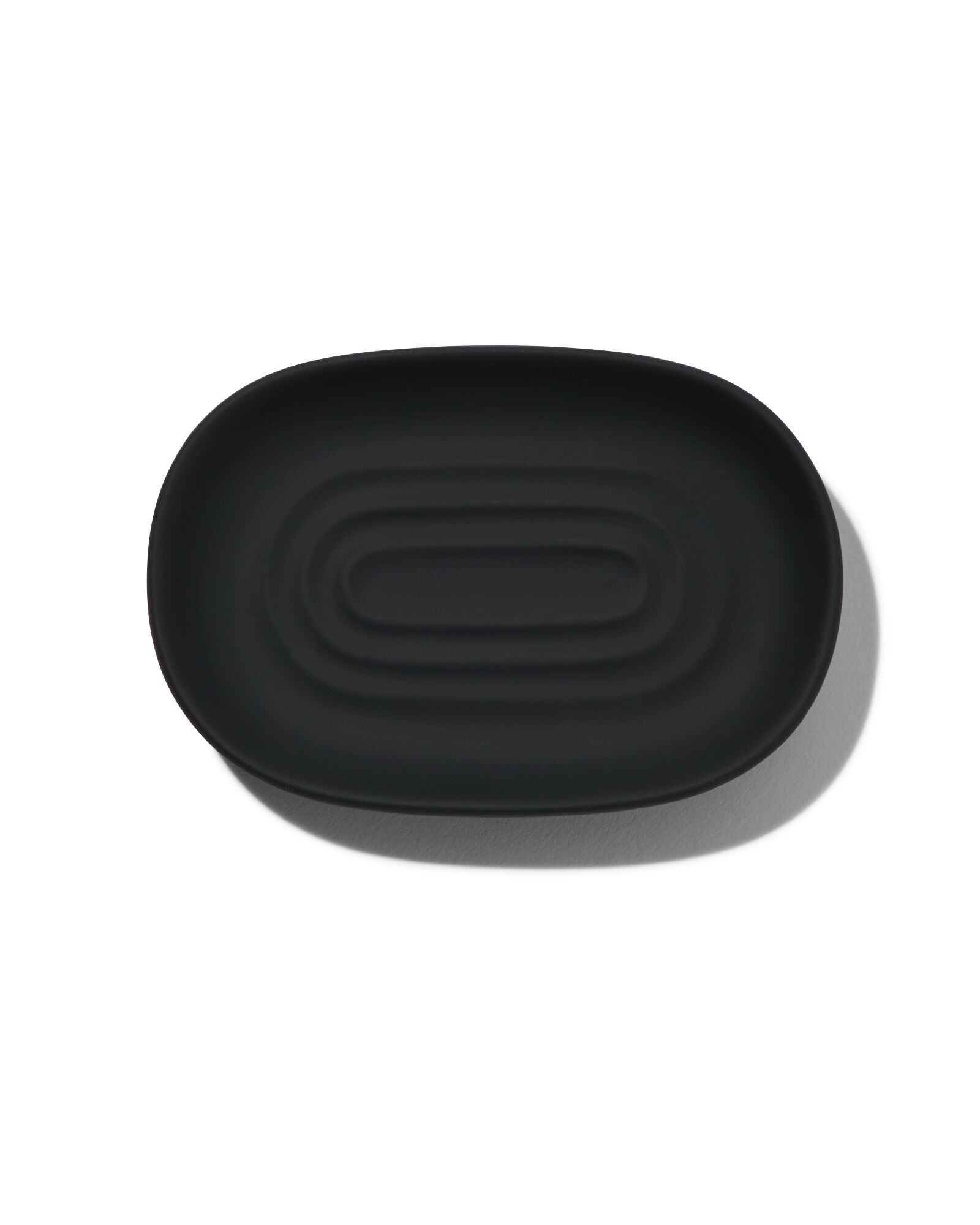 zeepbakje keramiek zwart 9x13 - 80330020 - HEMA
