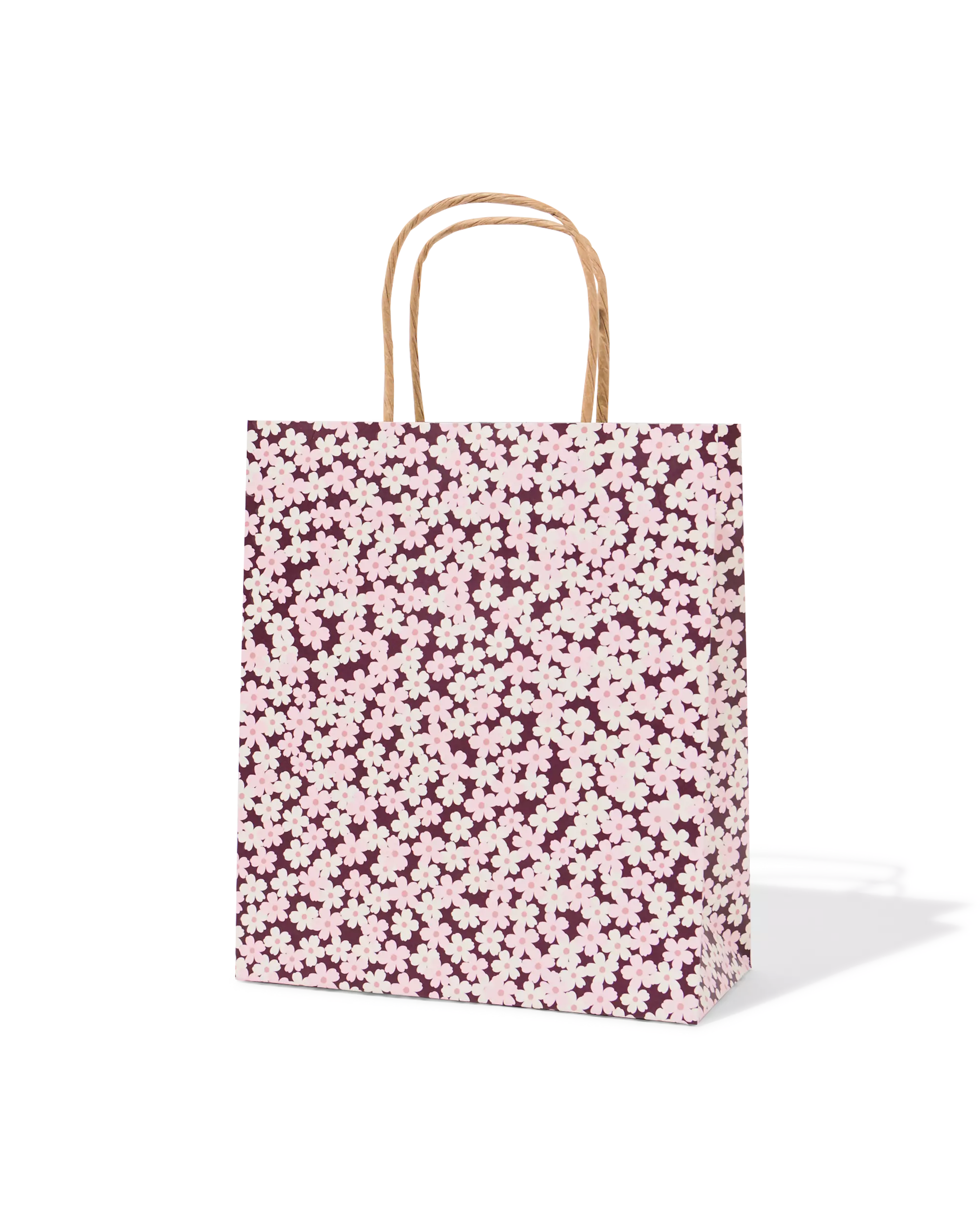 Geschenktüte M, 29,5 × 18 cm, Blumen
