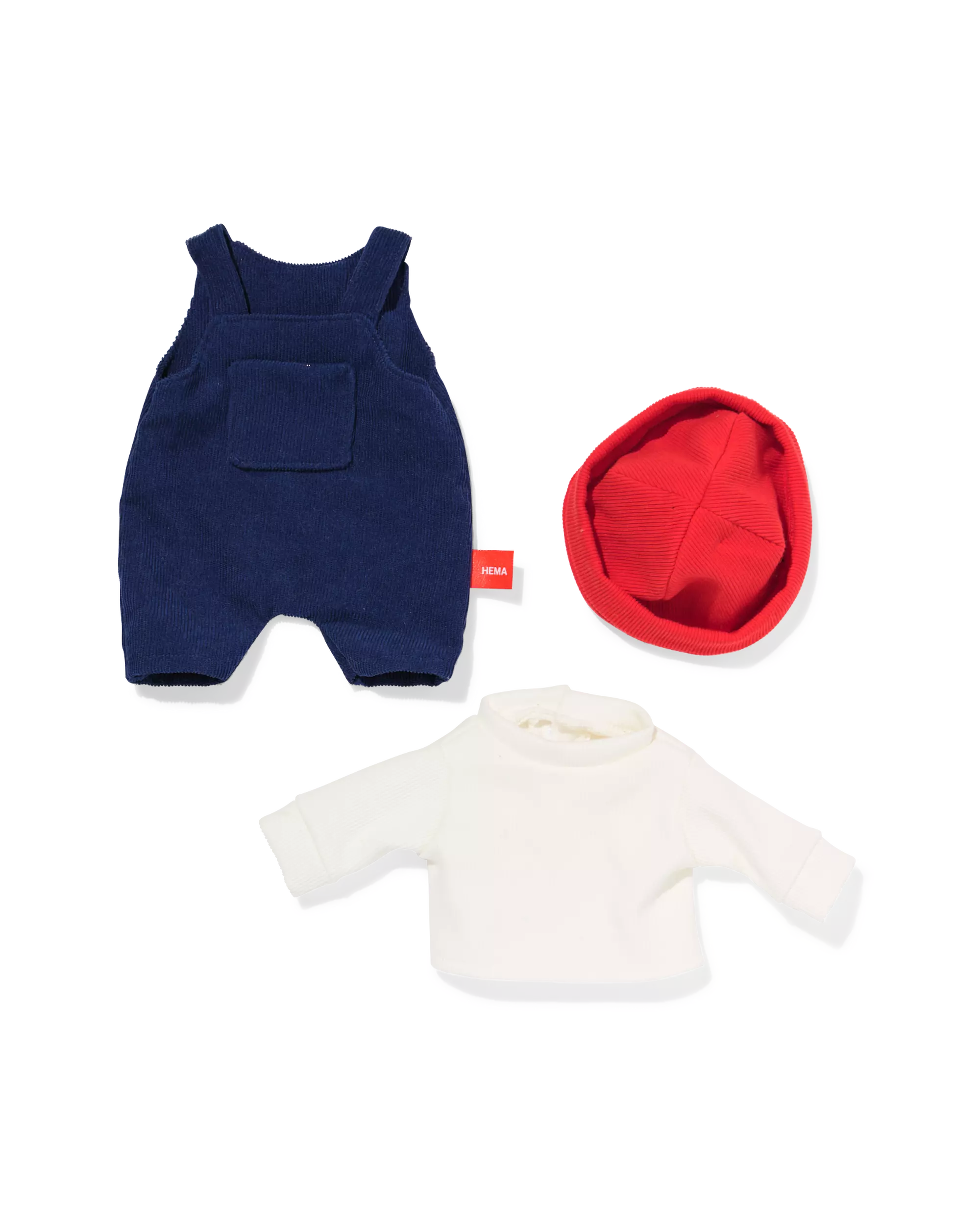 Verkleidungsset Denim für Puppe 