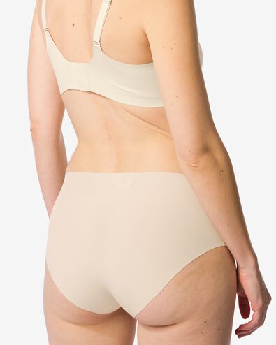 dames tailleslip micro rib ultimate comfort naturel naturel - 19602635NATURAL - HEMA