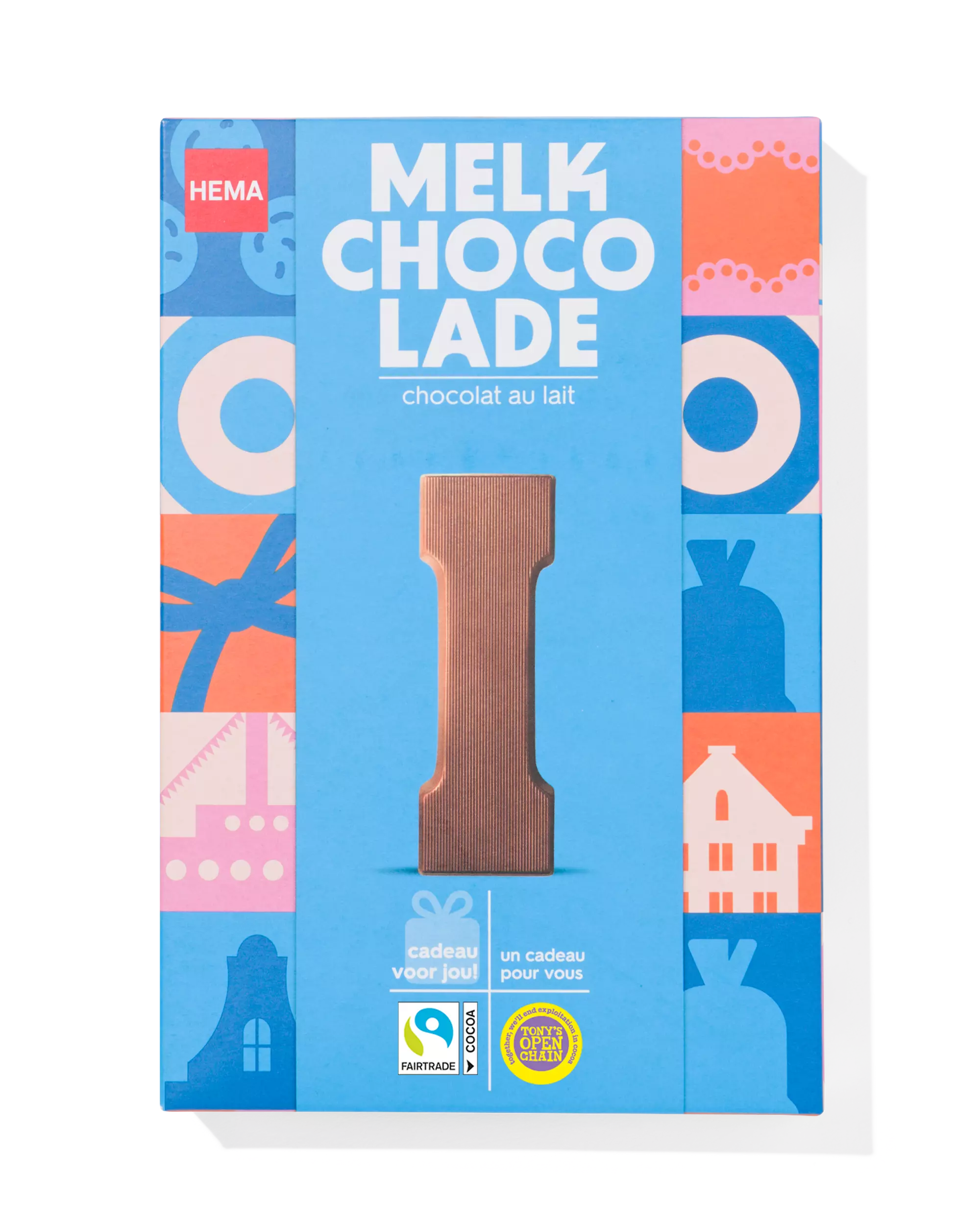chocoladeletter melk I 140g