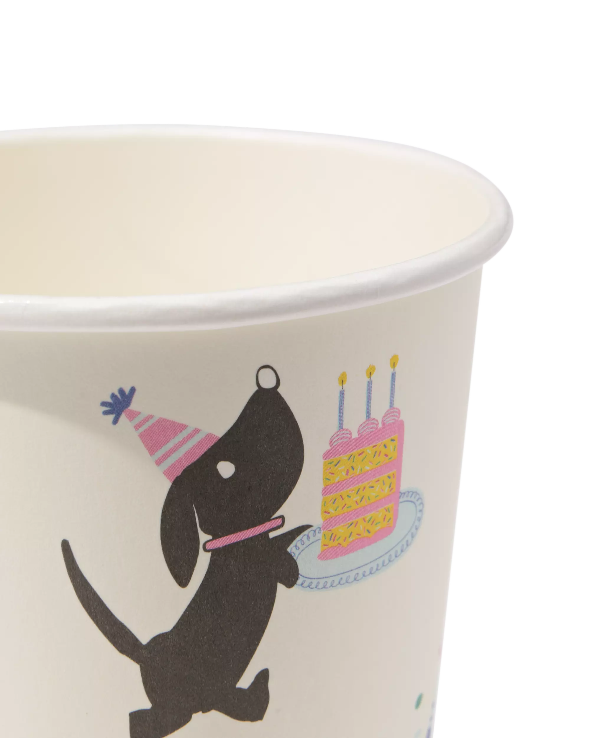Takkie en Siepie bekers 250ml papier - 8 stuks